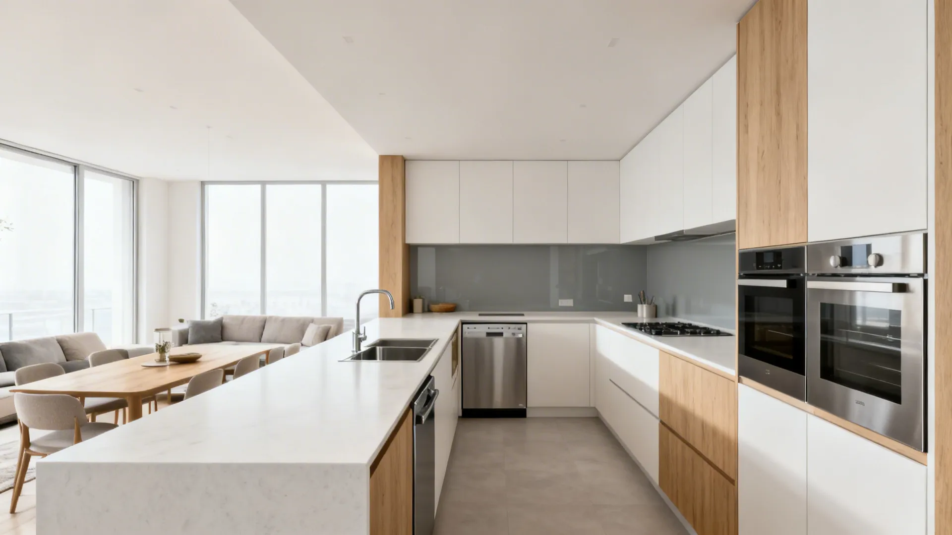 5 L-Shaped Open Kitchen Ideas That Actually Work