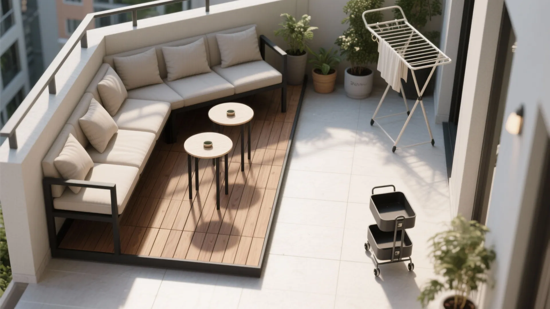 L-shaped Zoning to Maximize Corners