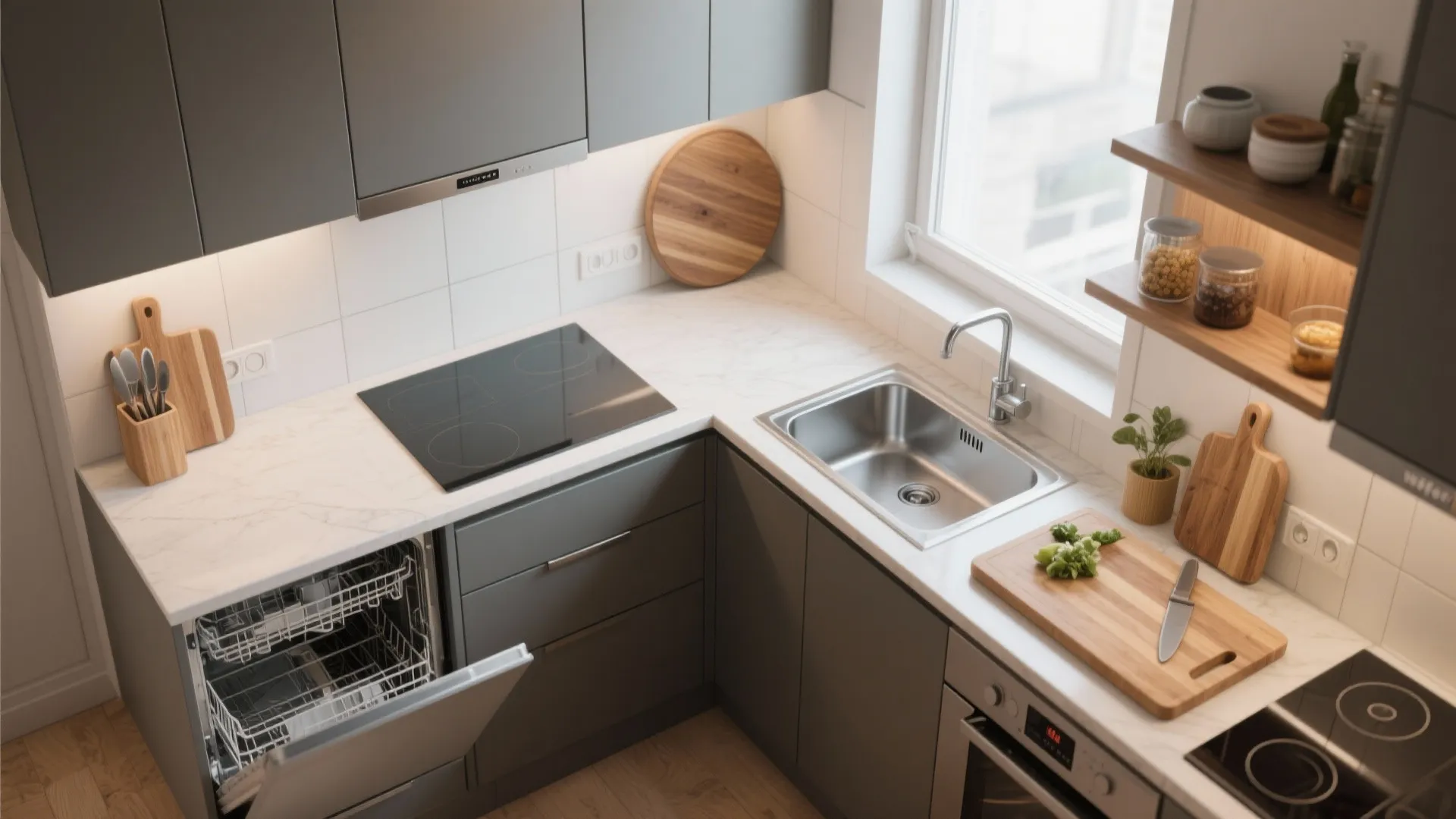 3) L-Shape Flow With Quiet Zones