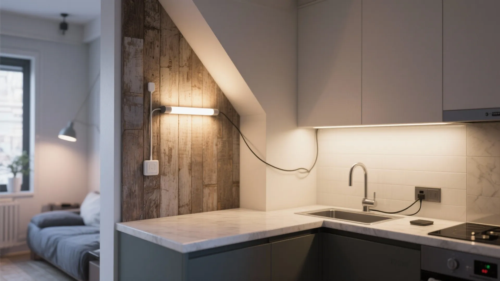 L-shaped layouts that free more wall space for sconces