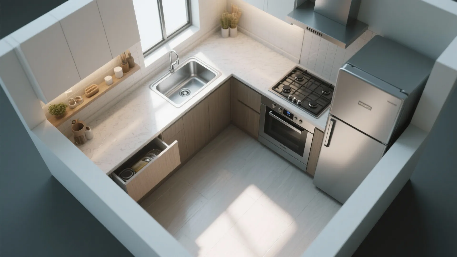 The Right-Sized L-Shaped Layout