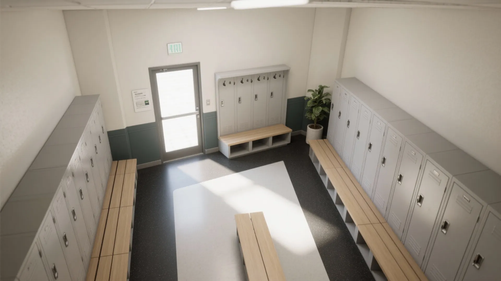 1) L-shaped zoning for a calm, intuitive flow