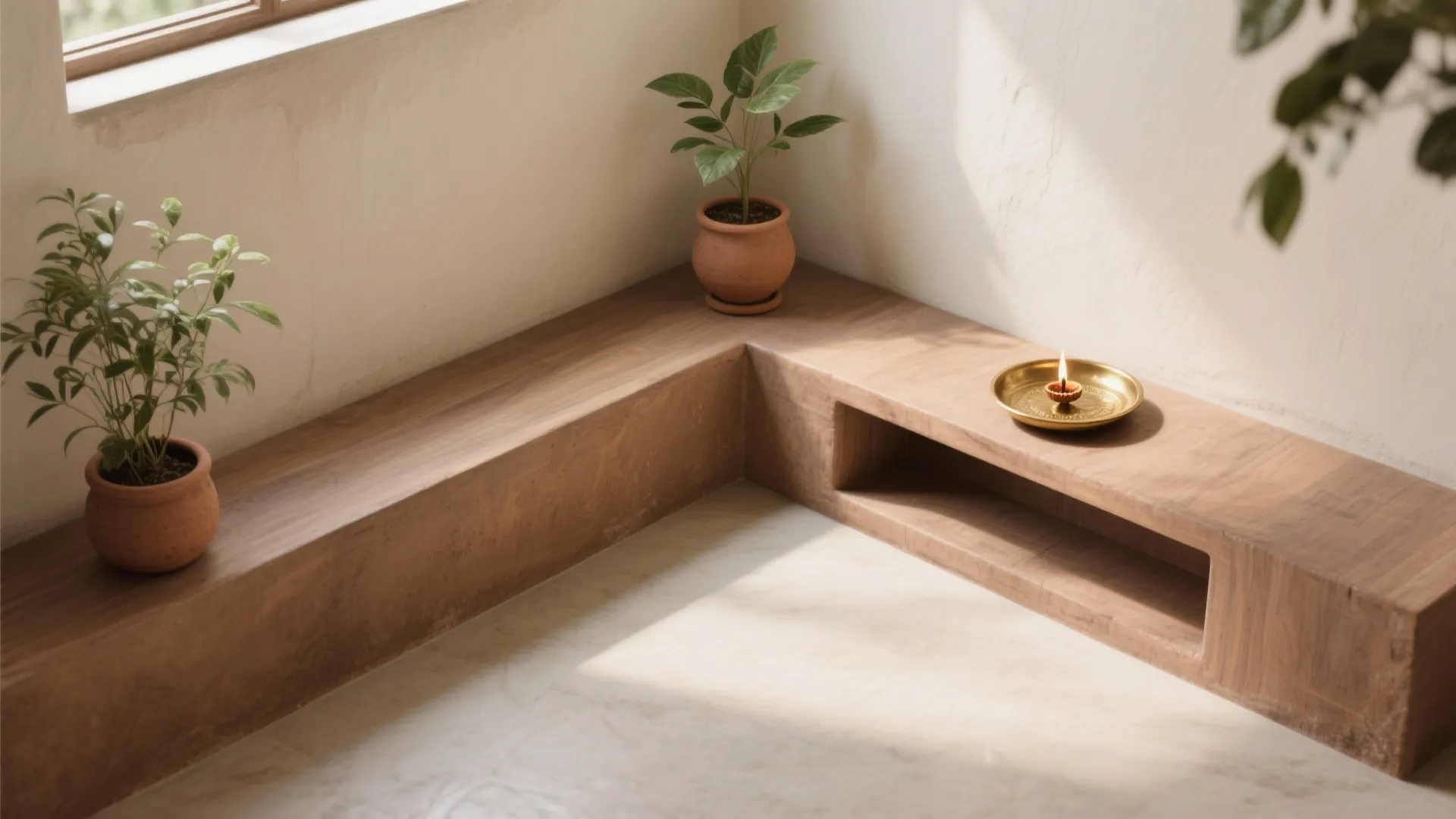 Compact L-Shaped Tulasi Corner Layout