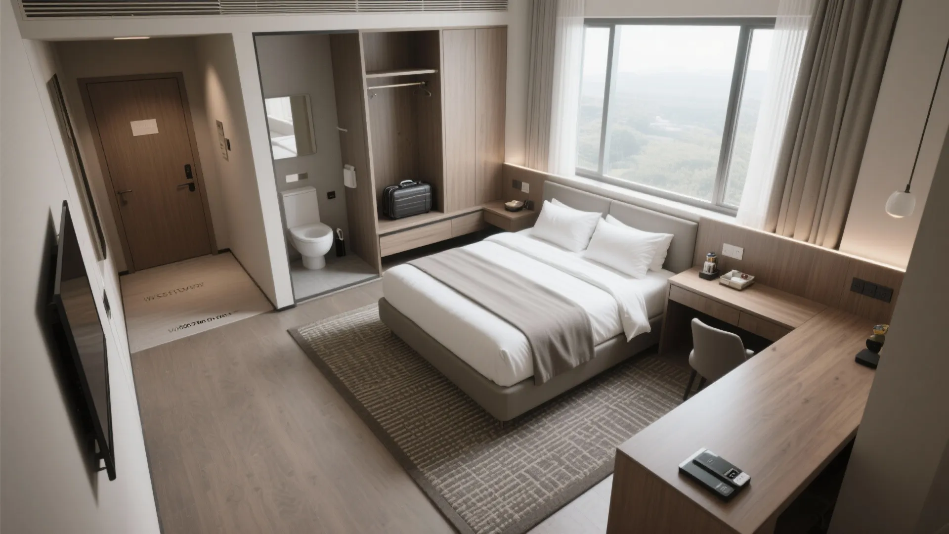 Smart Layout: Clear Circulation and an L-Shaped Furniture Plan