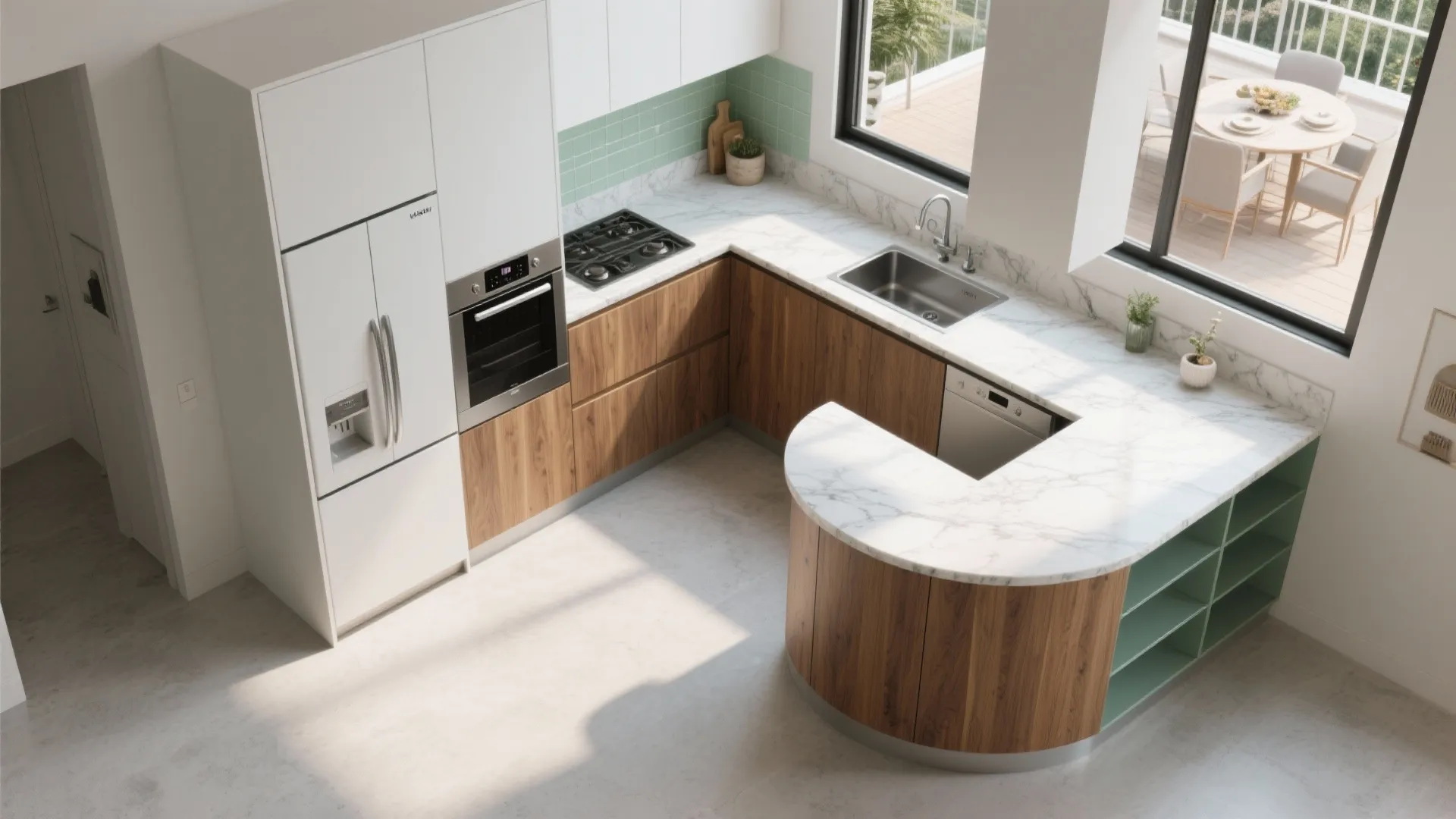 L-Shaped Layout That Frees Everyday Movement