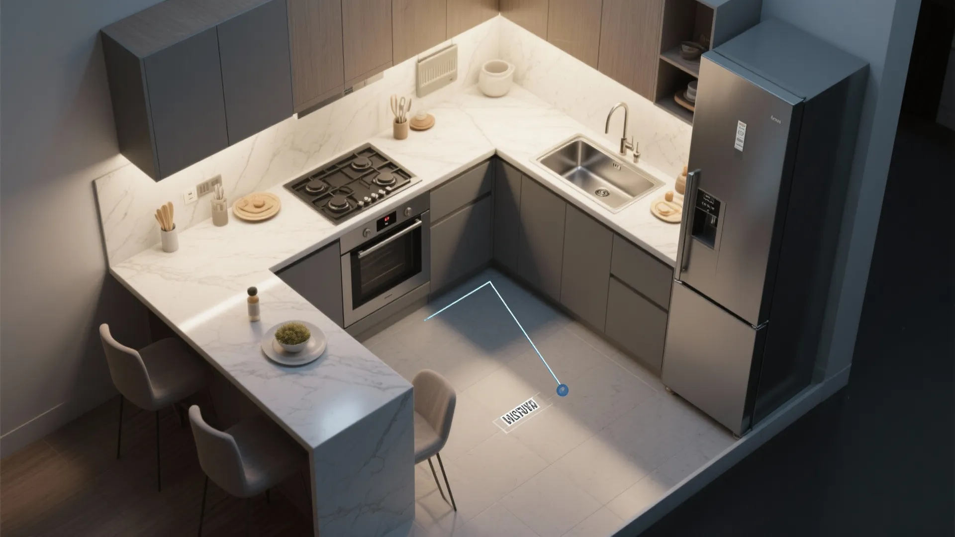 Smart L-Shape That Works Hard