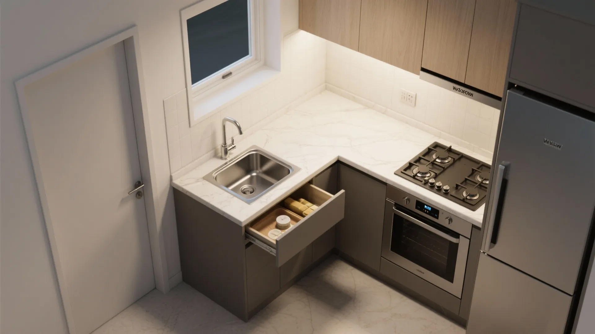 Smart L-Shaped Layouts