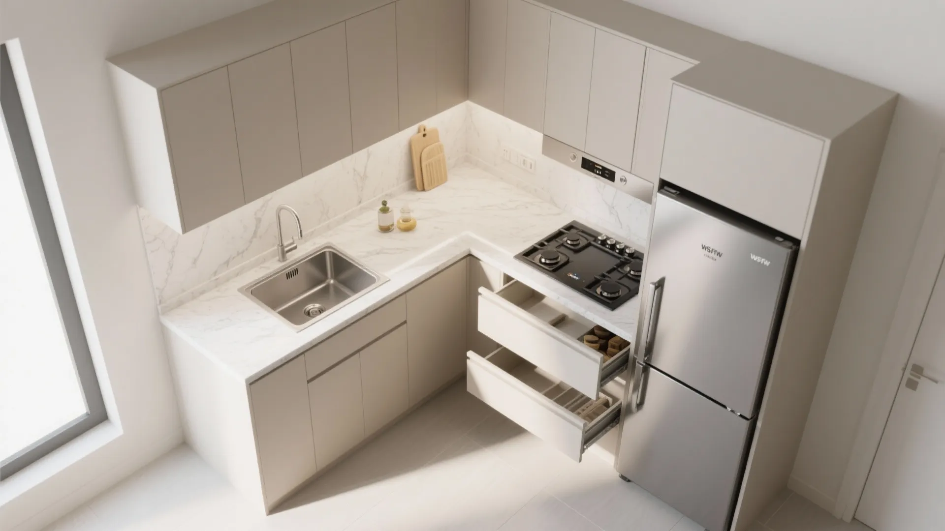 L-Shaped Layouts That Unlock Counter Space