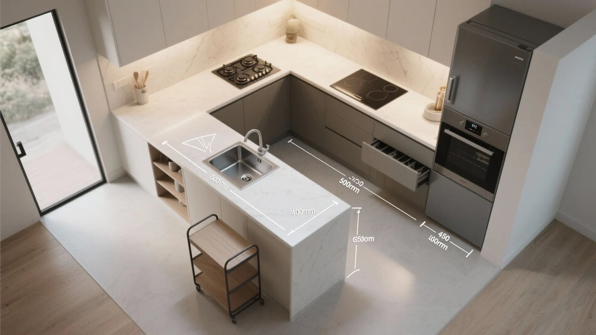 Smart L-Shaped Layouts for 3 BHK Flats