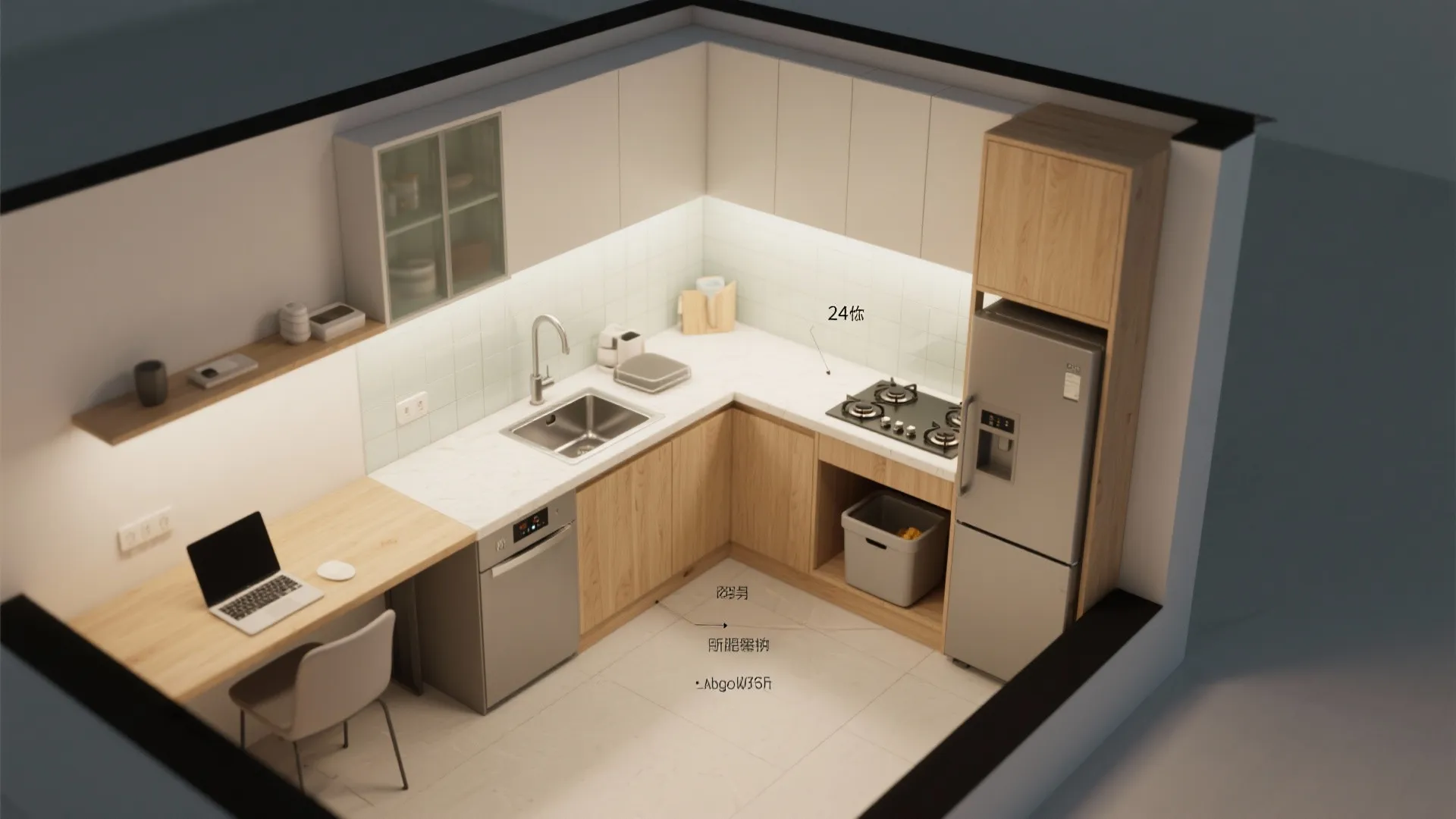 L-Shaped Micro Layout