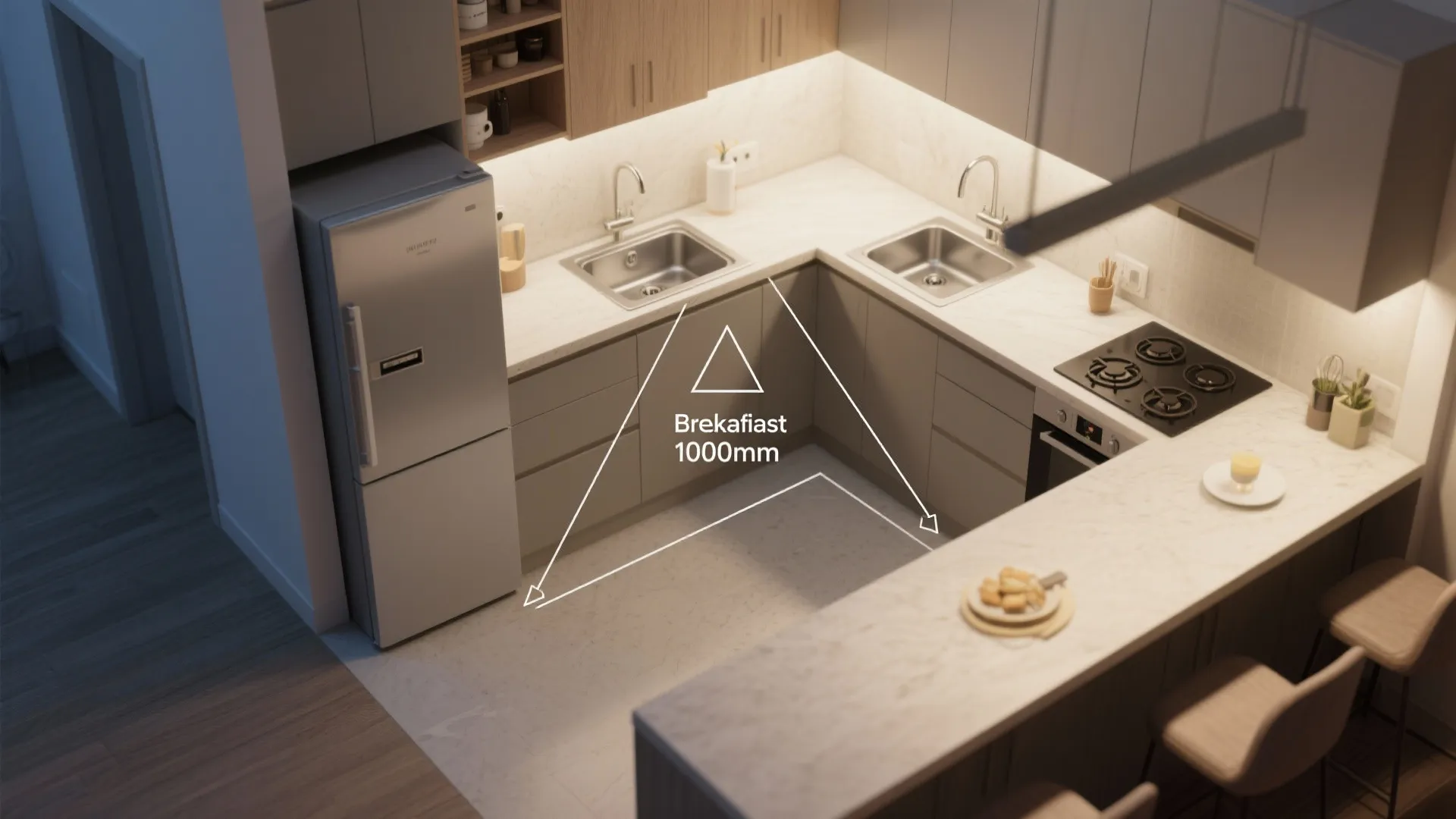 L-Shape to Unlock Prep Space