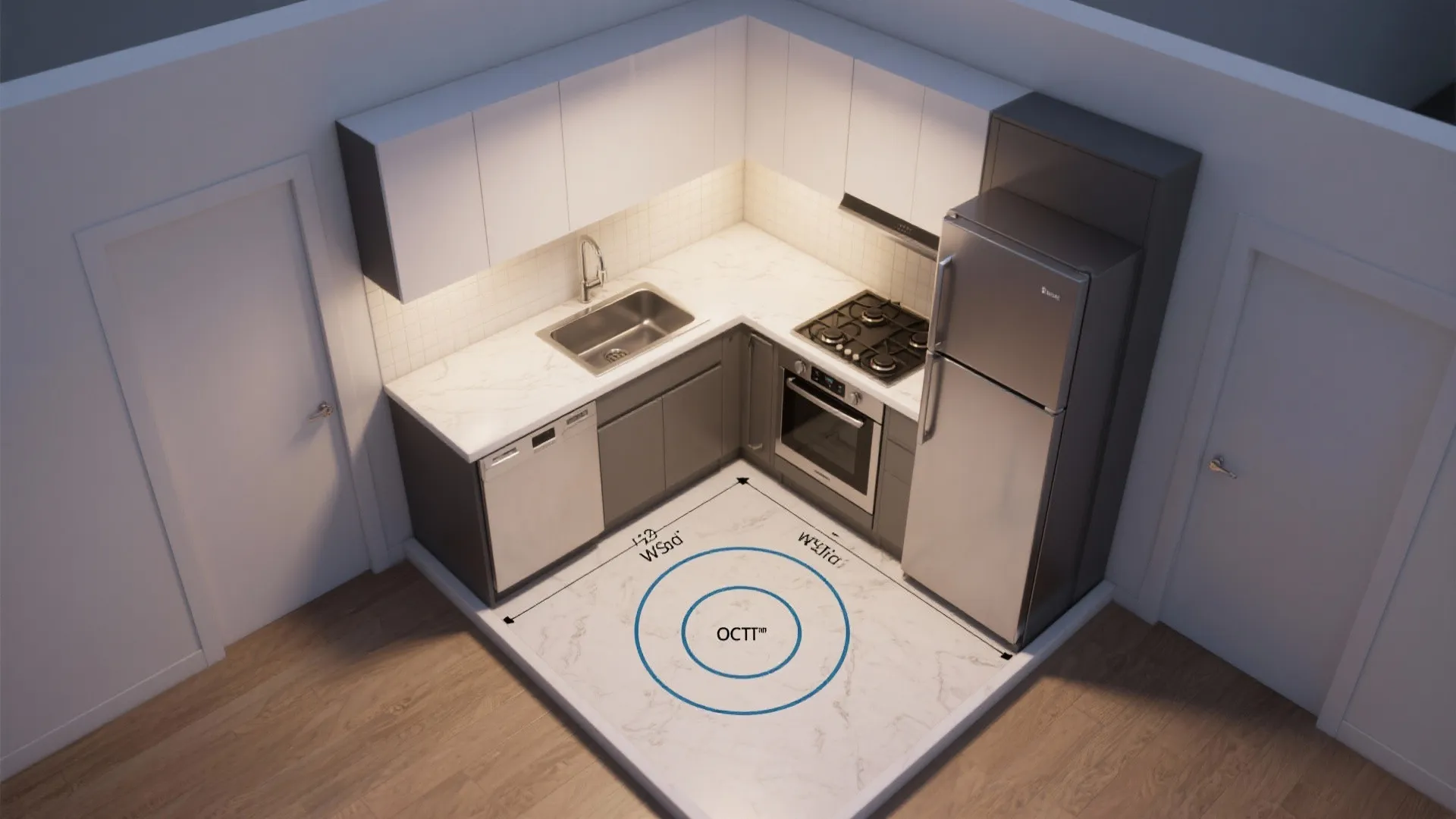 Go L-Shaped to Free Counter Space