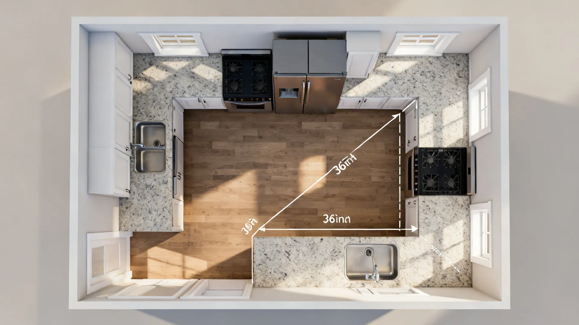 L-Shaped Layouts to Unlock Counter Space