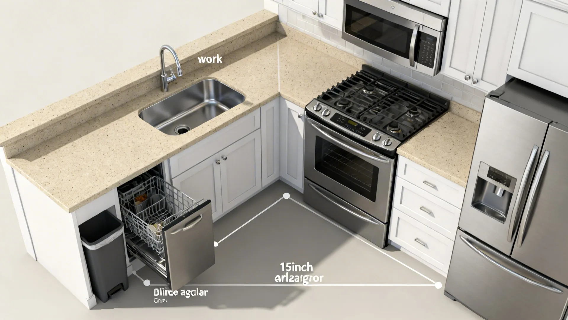 L-Shape Kitchens That Work Hard