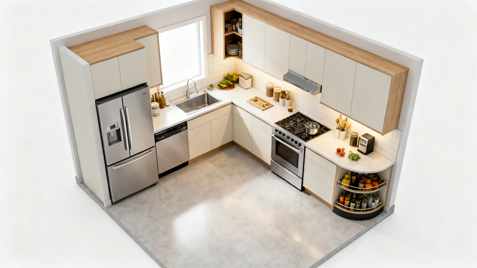 3) Smart L-Shape: The Compact Triangle That Actually Flows