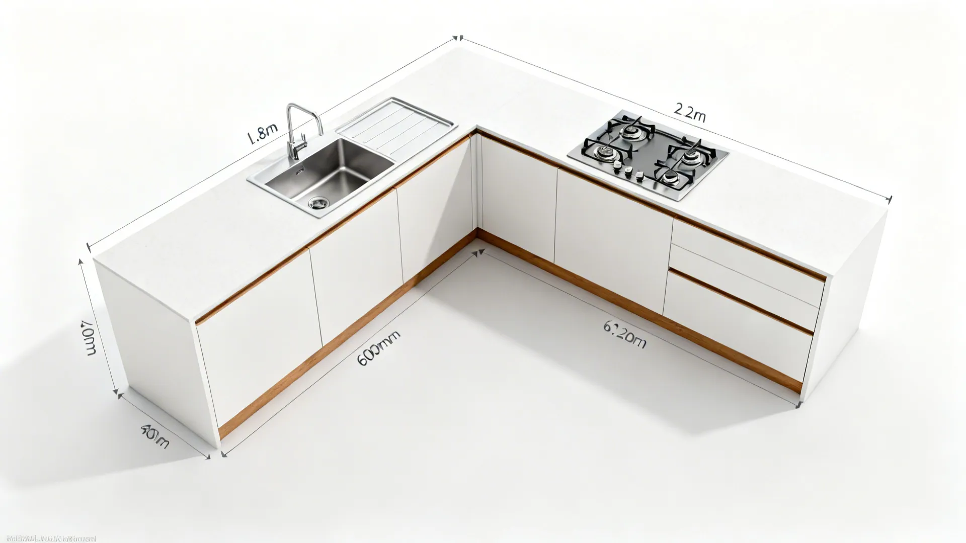 Compact L-Shaped Layouts that Flow