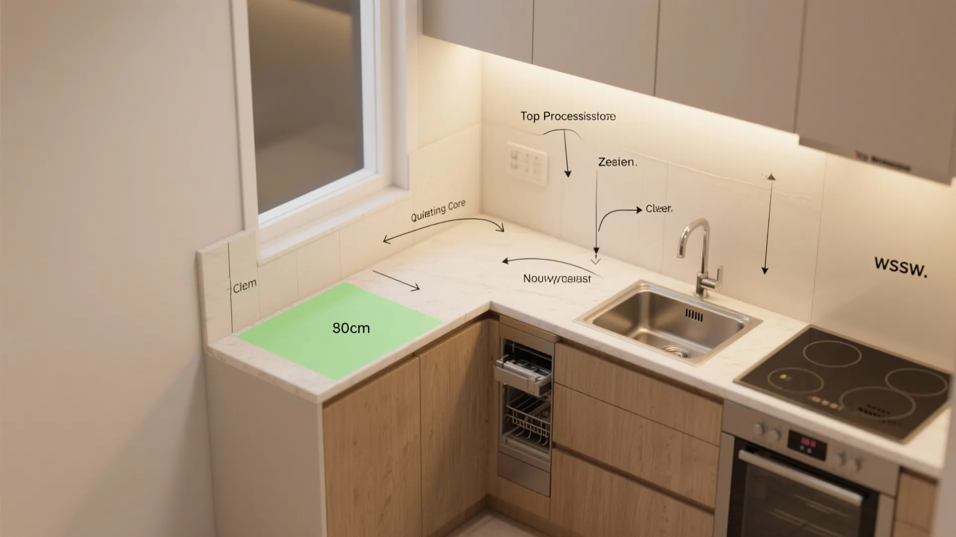 3) L-Shape Flow With Quiet Zones