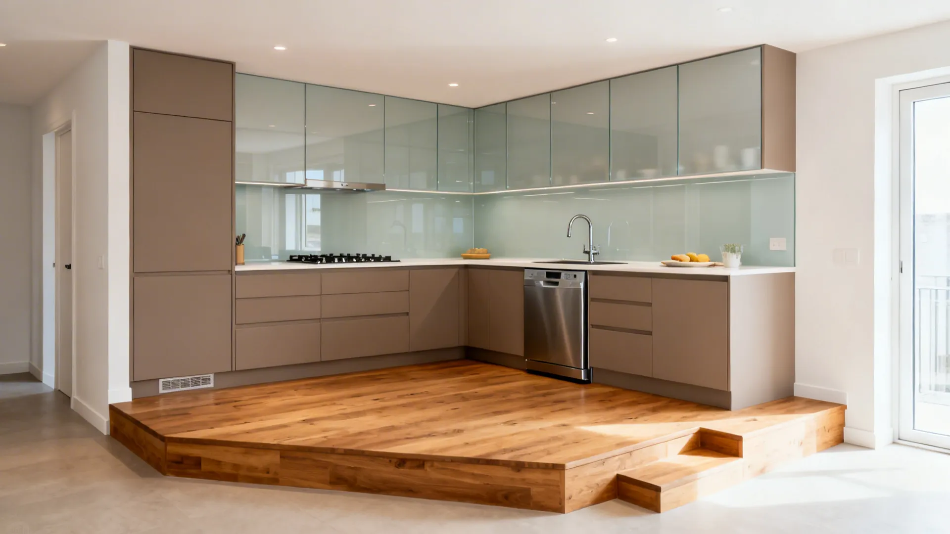 L-Shaped Layout to Maximize Counter Runs