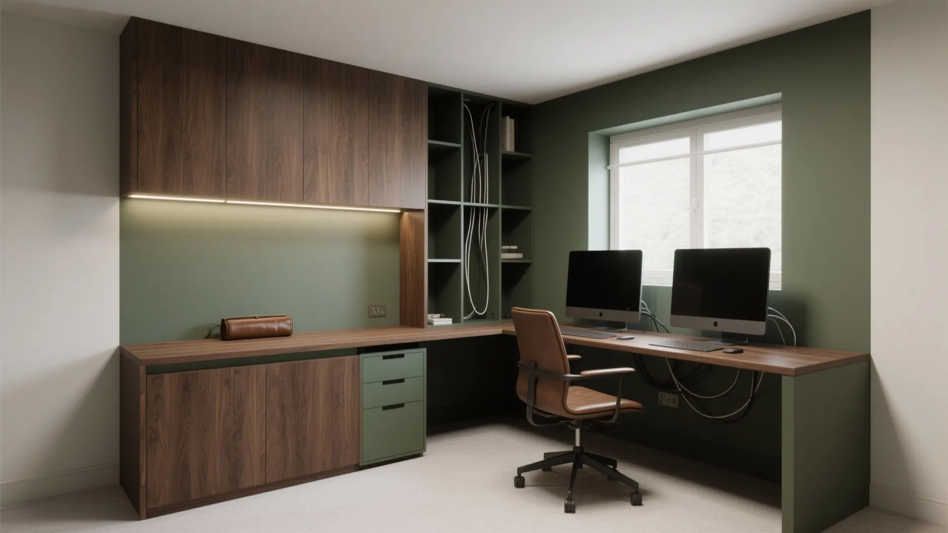 Built-in Nooks and L-Shaped Efficiency