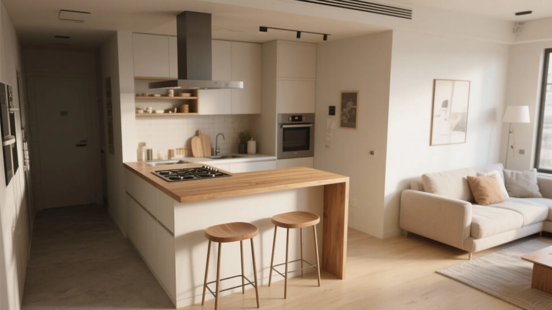 L-Shaped Integrated Bar