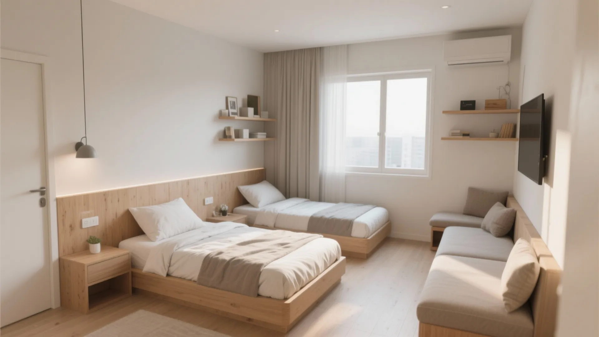 Idea 3: L-Shaped Arrangement