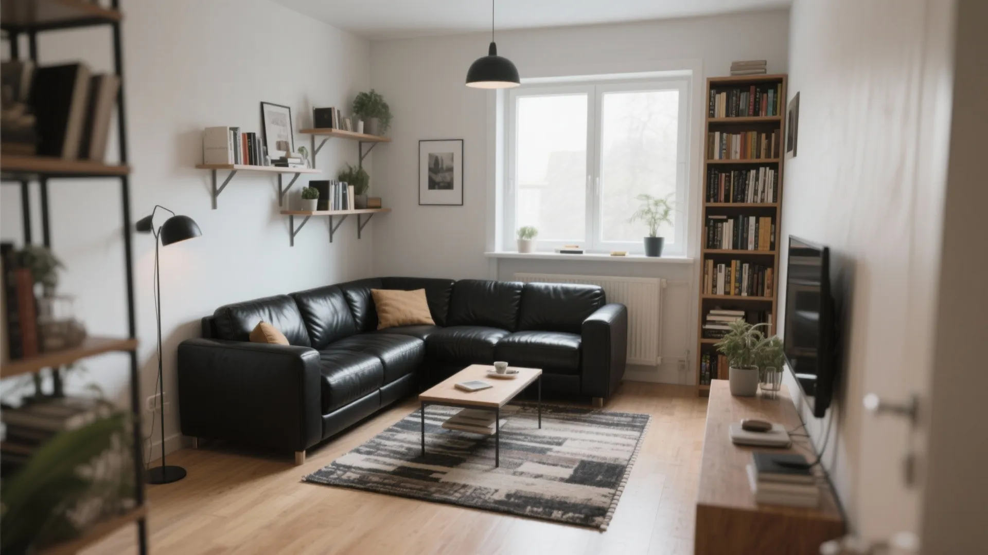 6. L-Shaped Layout for Functionality