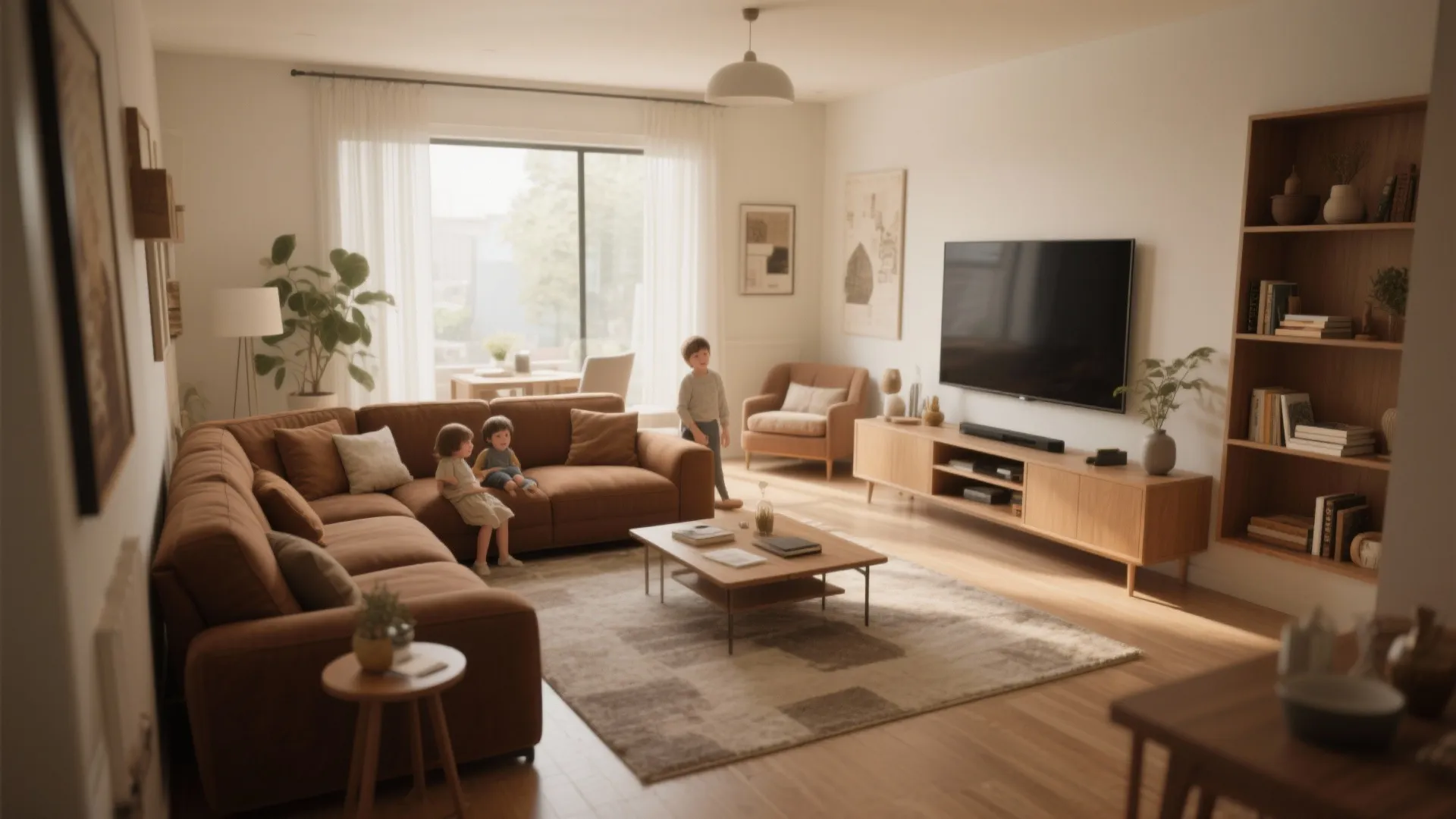 8. L-Shaped Layout for Conversation Zones