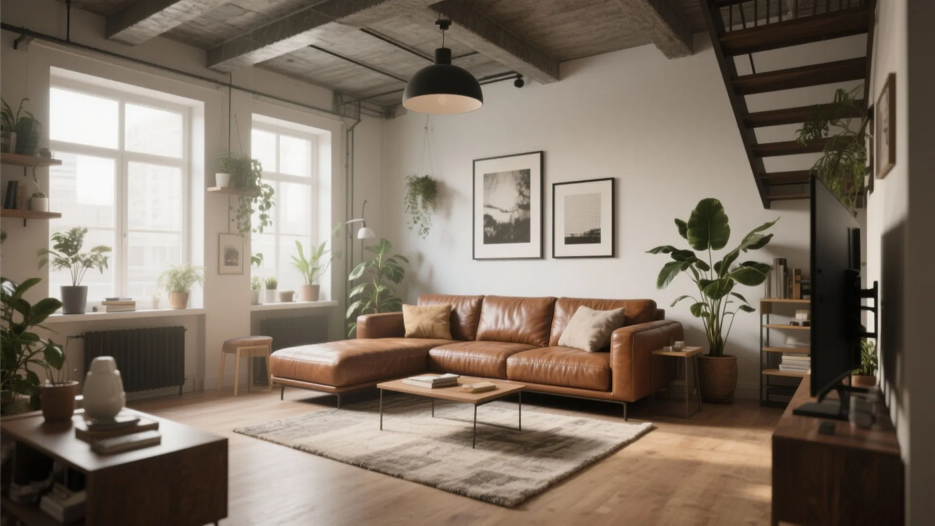 4. L-shaped Sofa Layout