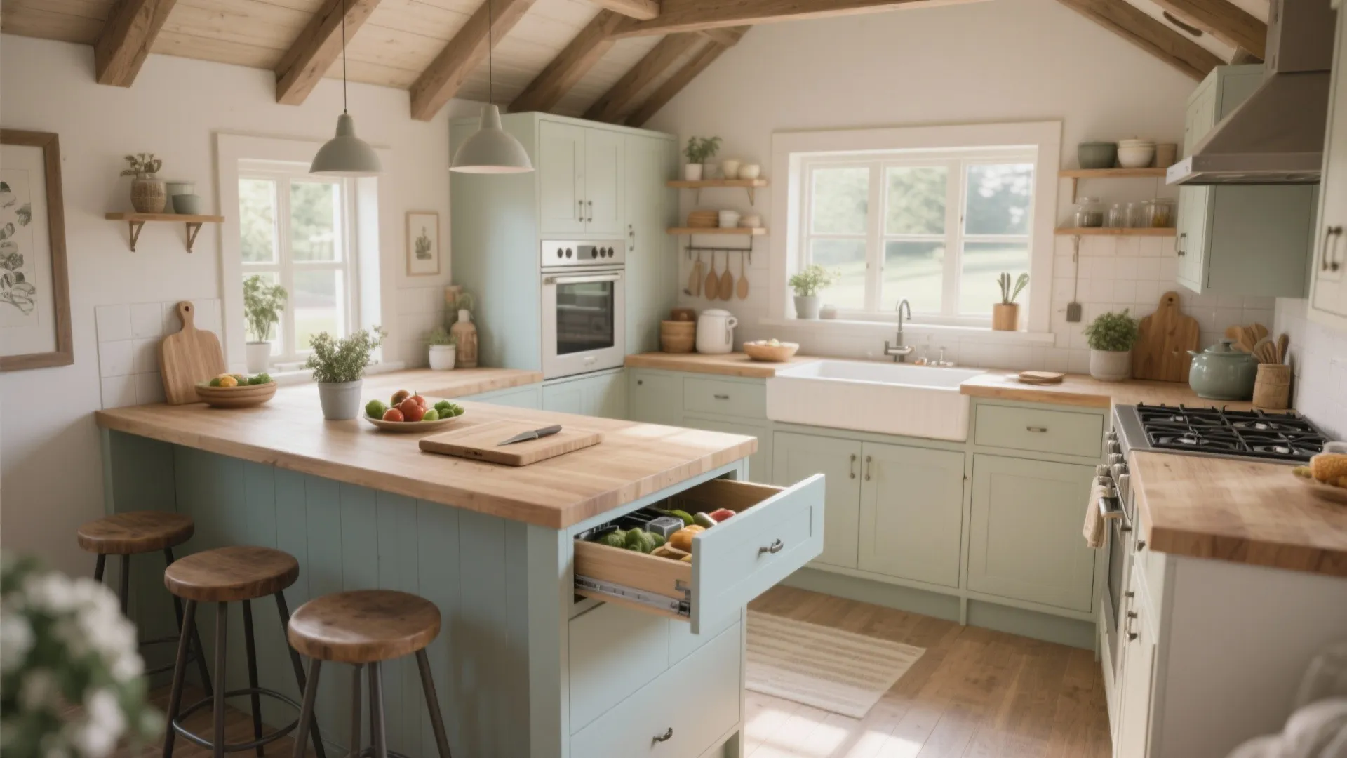 2. Compact L-Shaped Layout