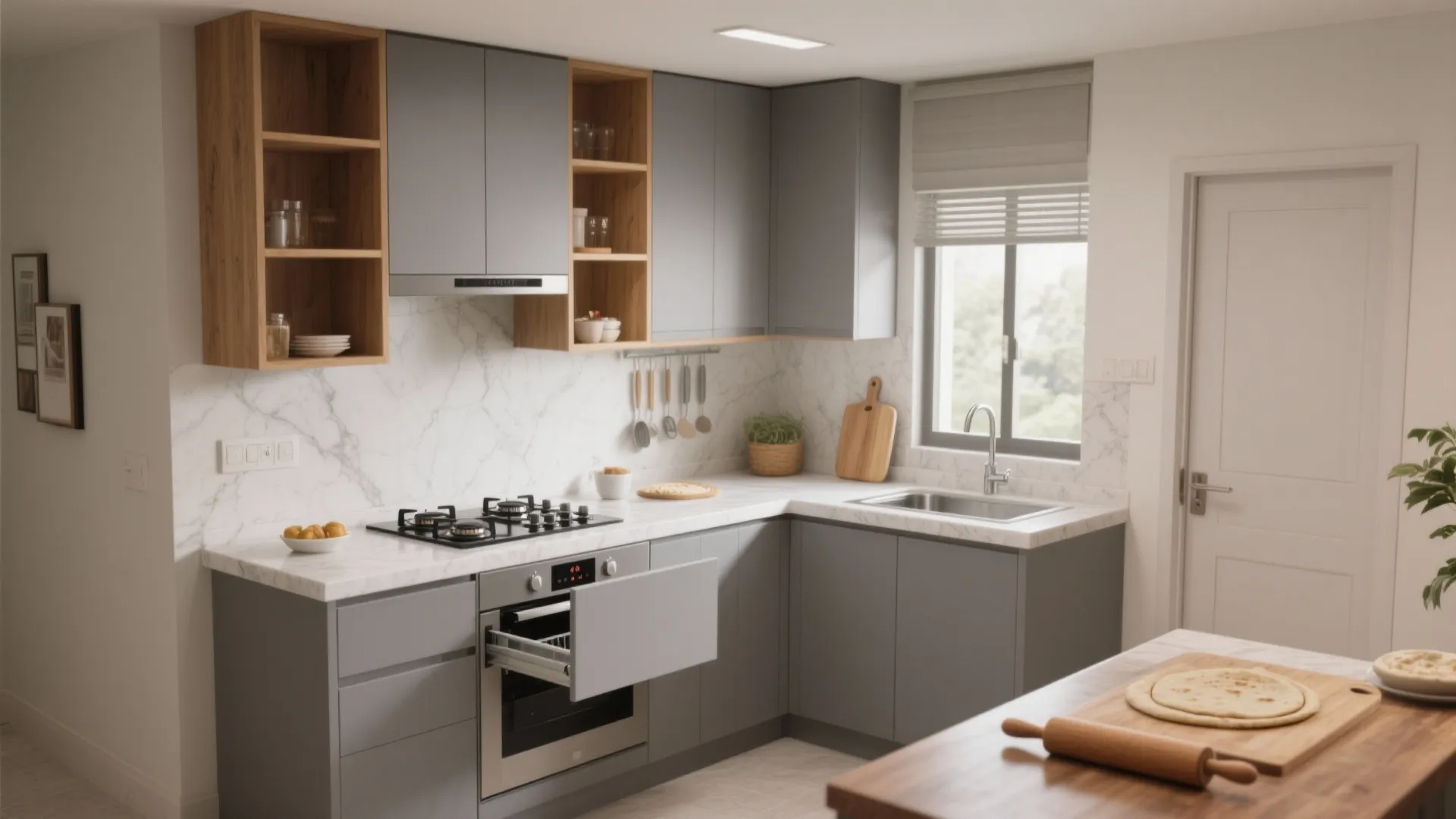 L-Shaped Layout to Unlock More Counter Space