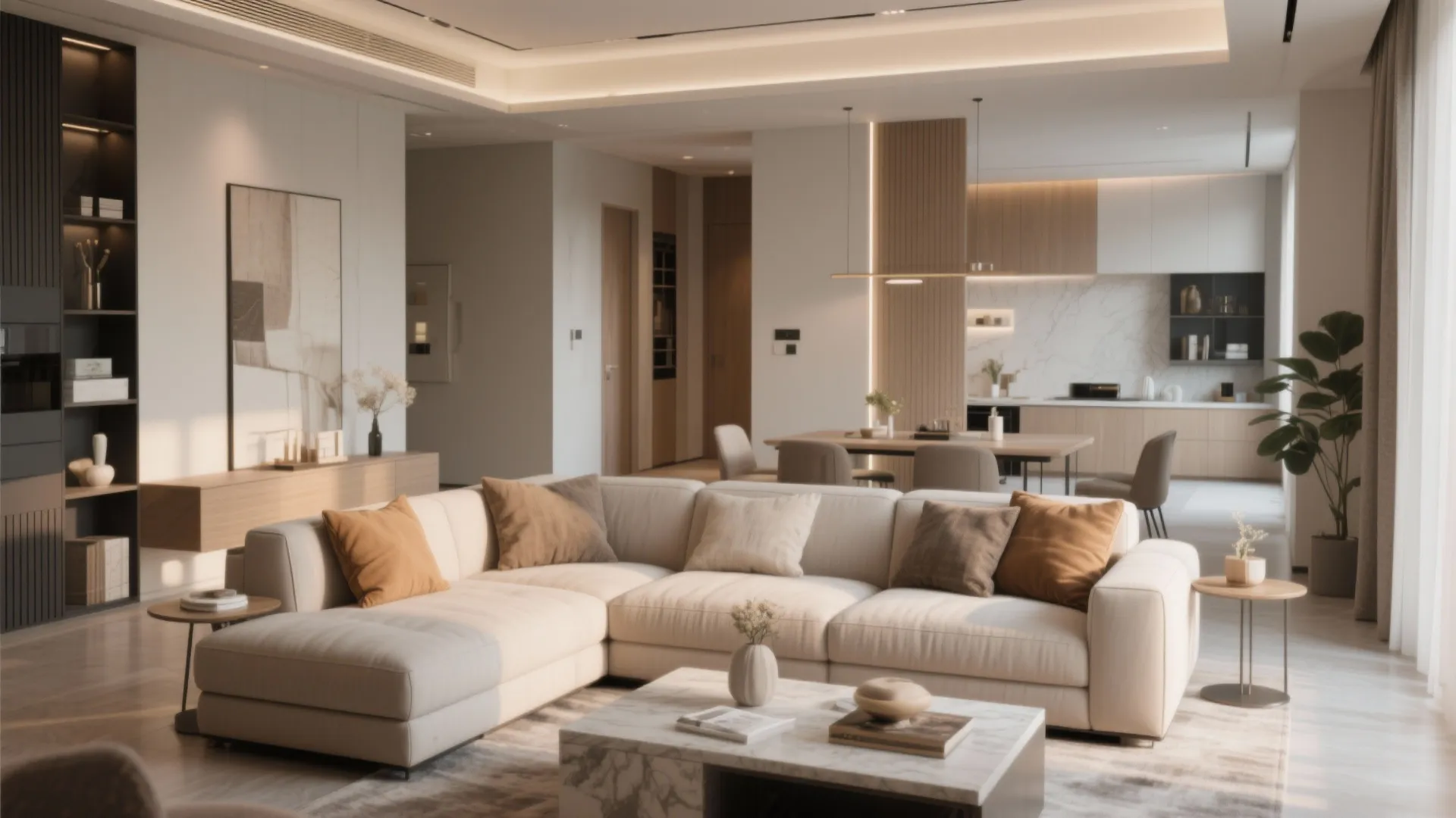 L-Shaped Seating Plan