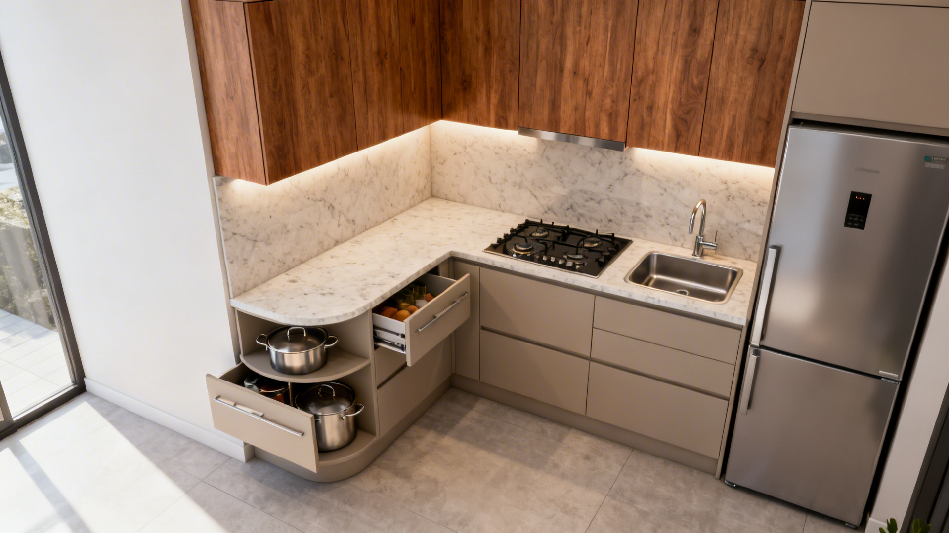 5 Modular Kitchen Design Ideas for Small Spaces