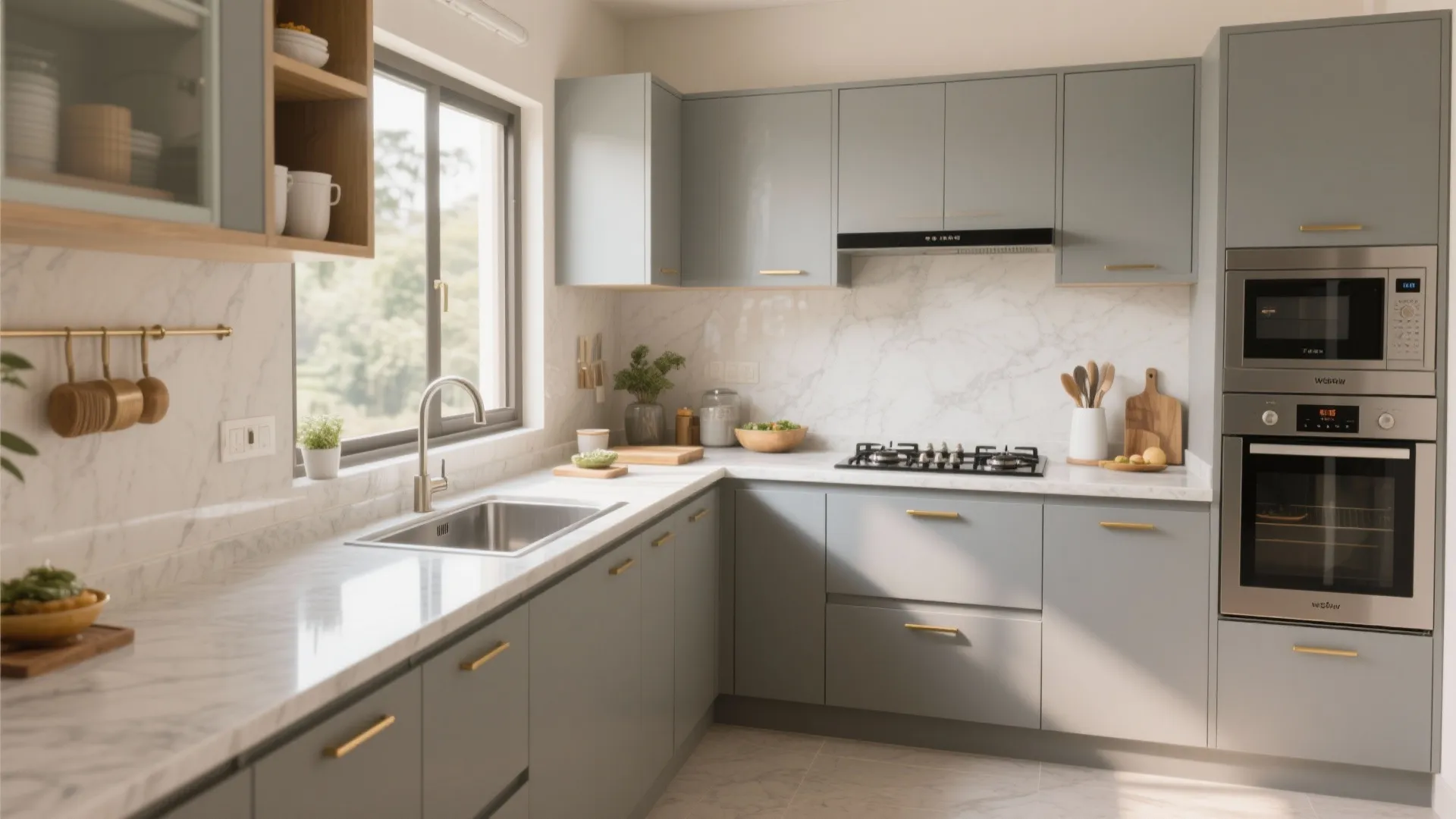 L-Shaped Layout to Unlock More Counter Space