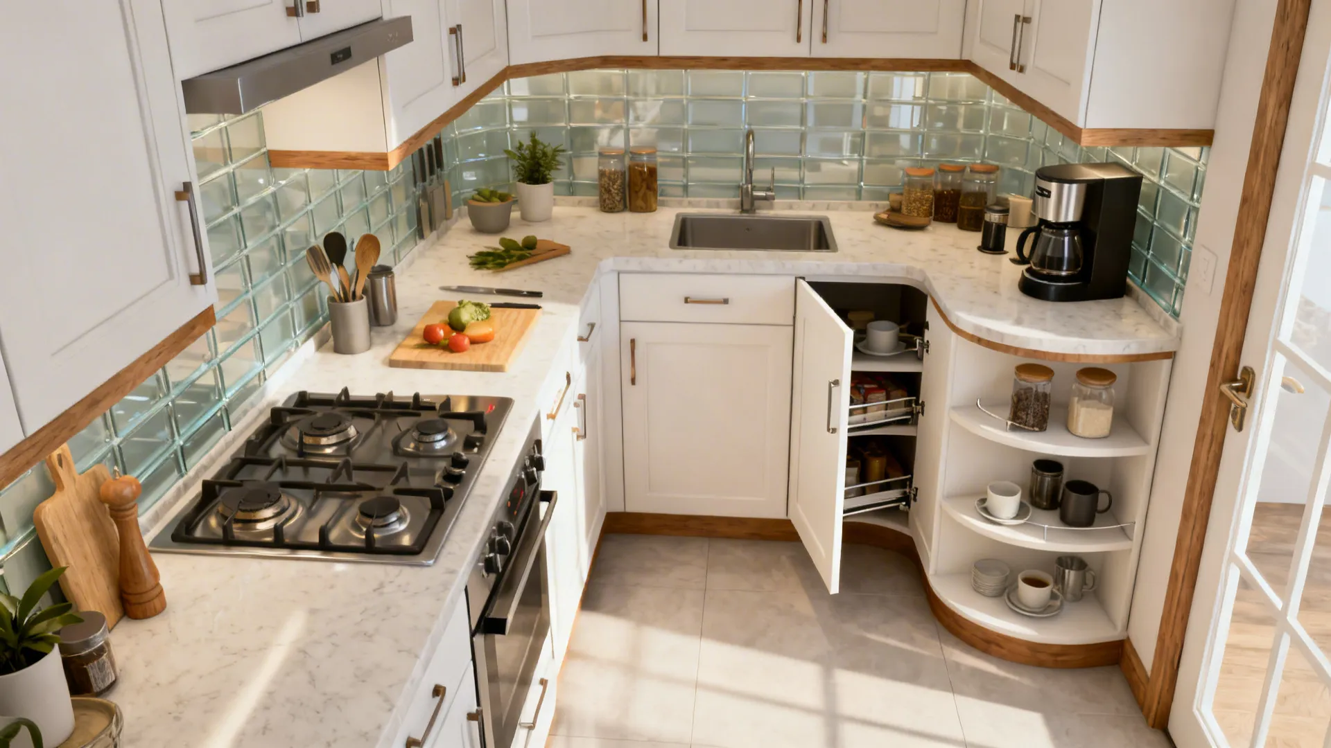 L-Shaped Layouts That Unlock Counter Space