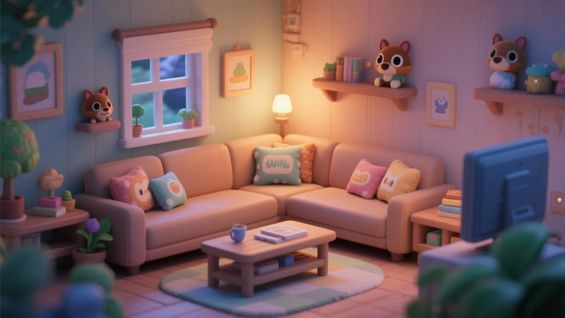 5. L-shaped Cozy Corner
