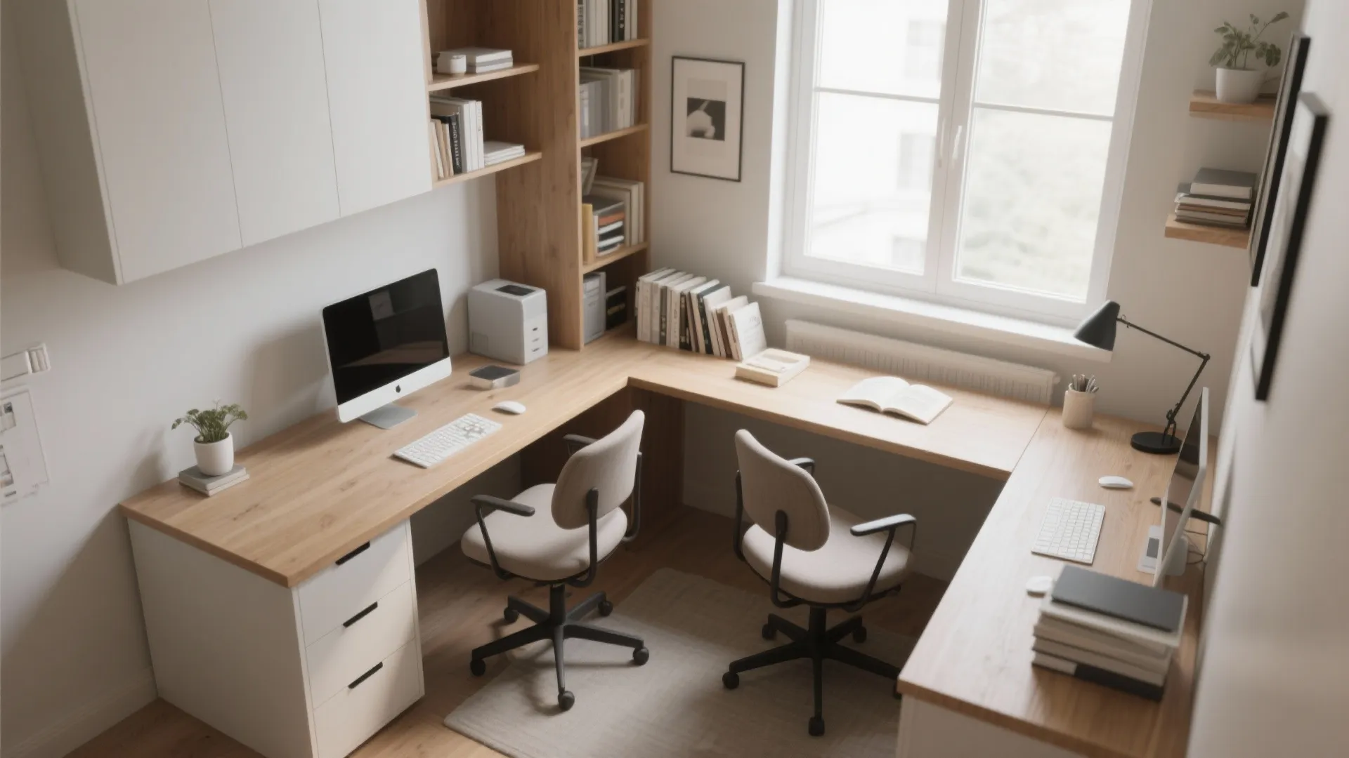 L-shaped Desk Utilization