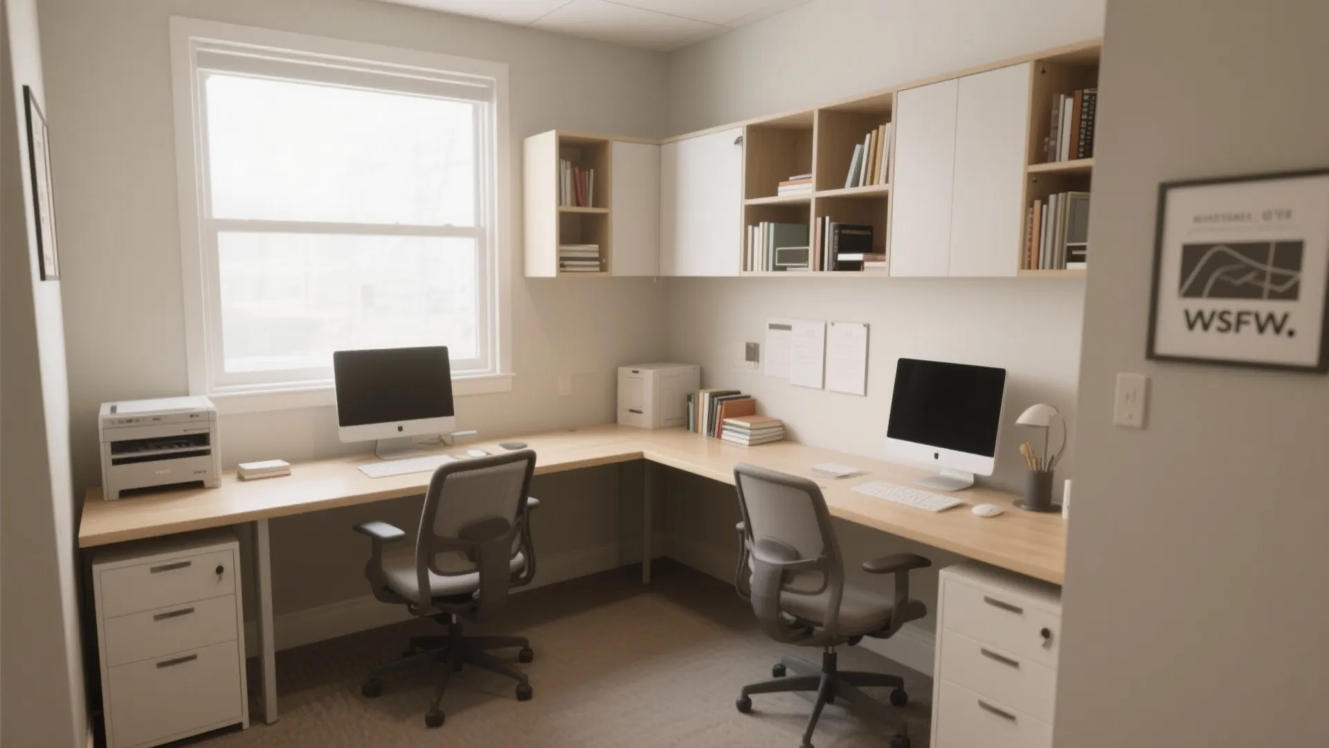 L-Shaped Desk or Layout