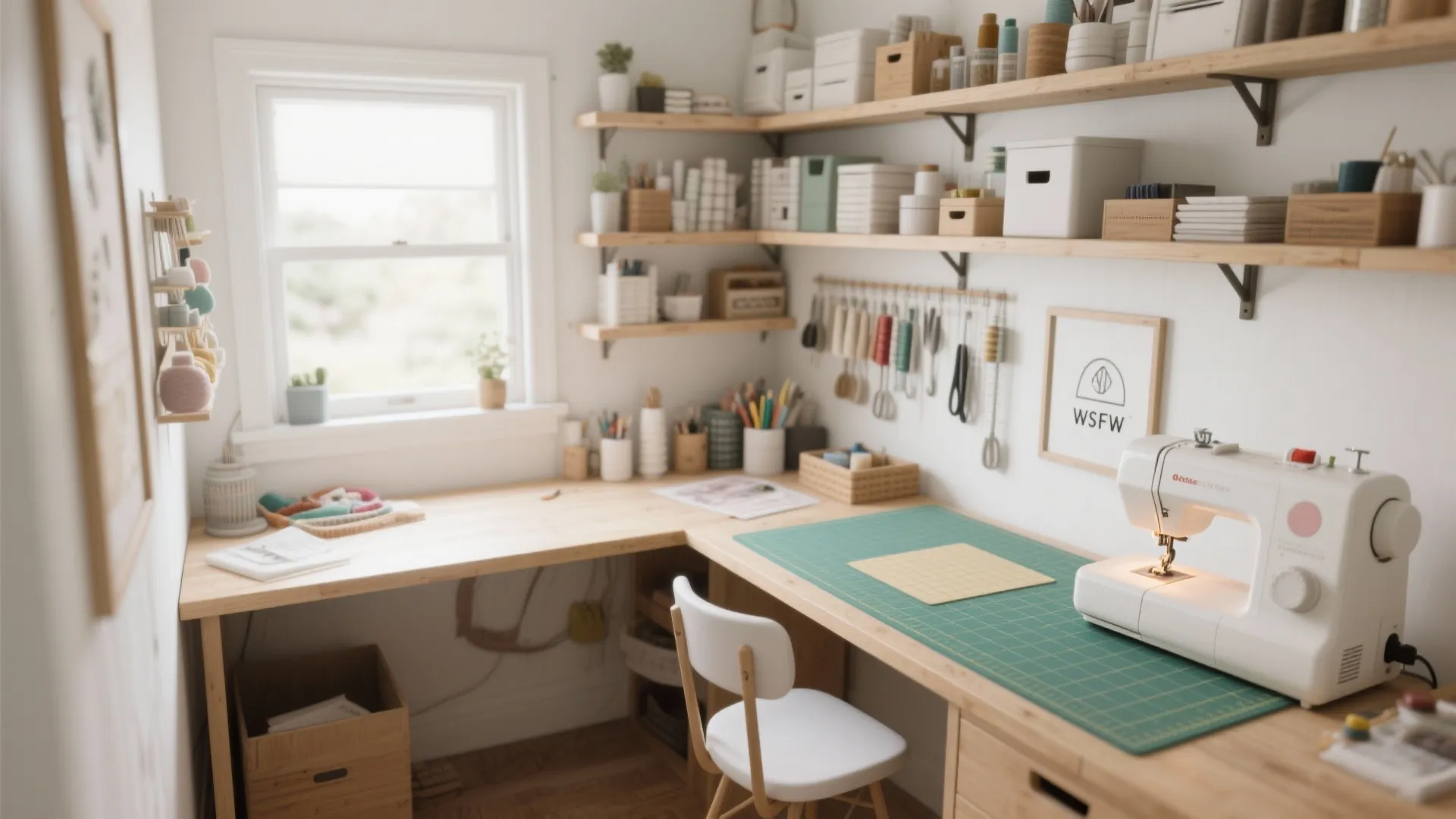 6. L-Shaped Desk Layout