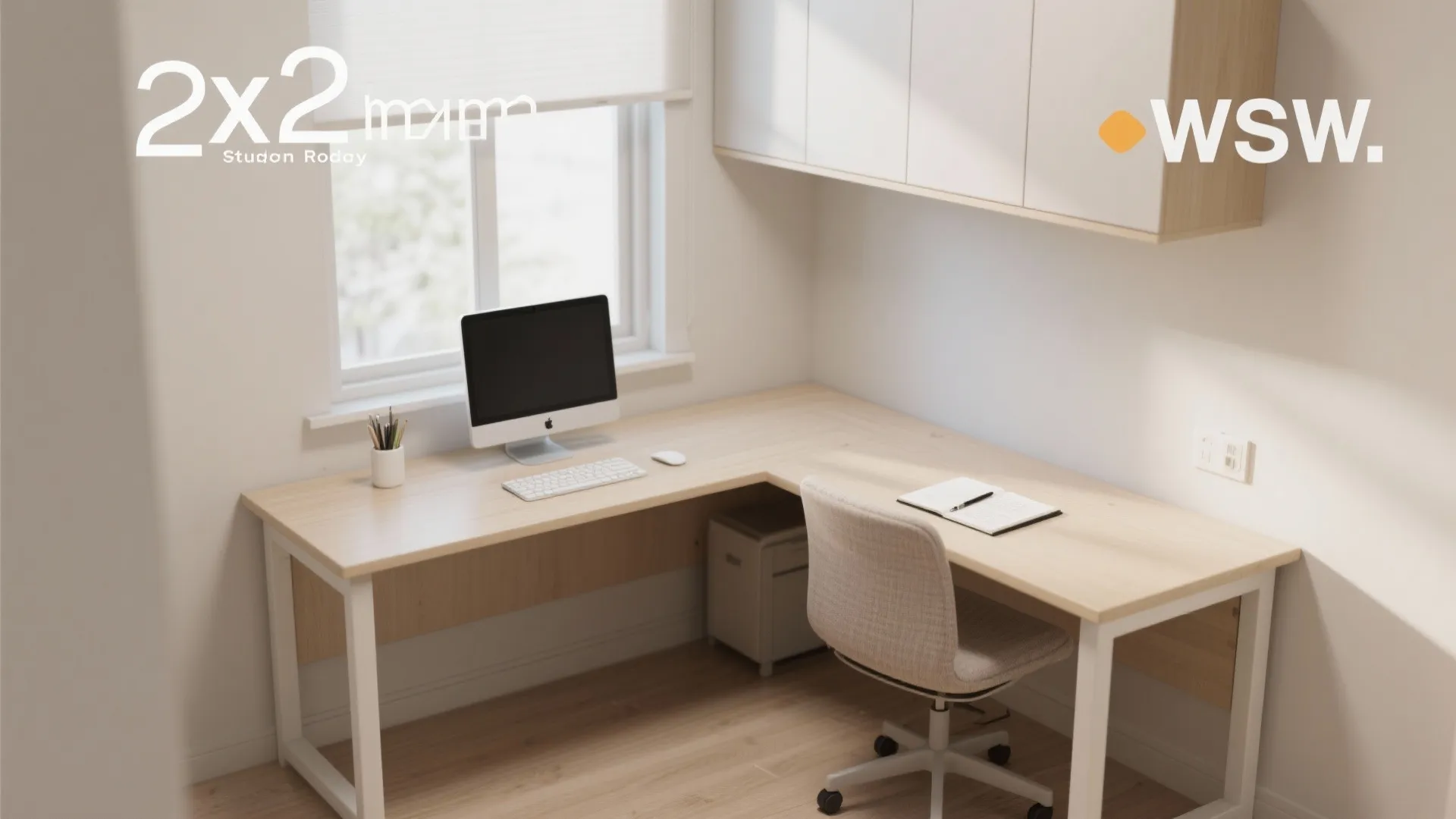 L-Shaped Desk Layout