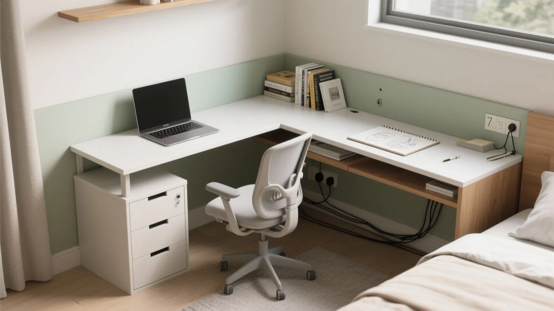 L-Shaped Layout to Unlock More Surface Without Bulk