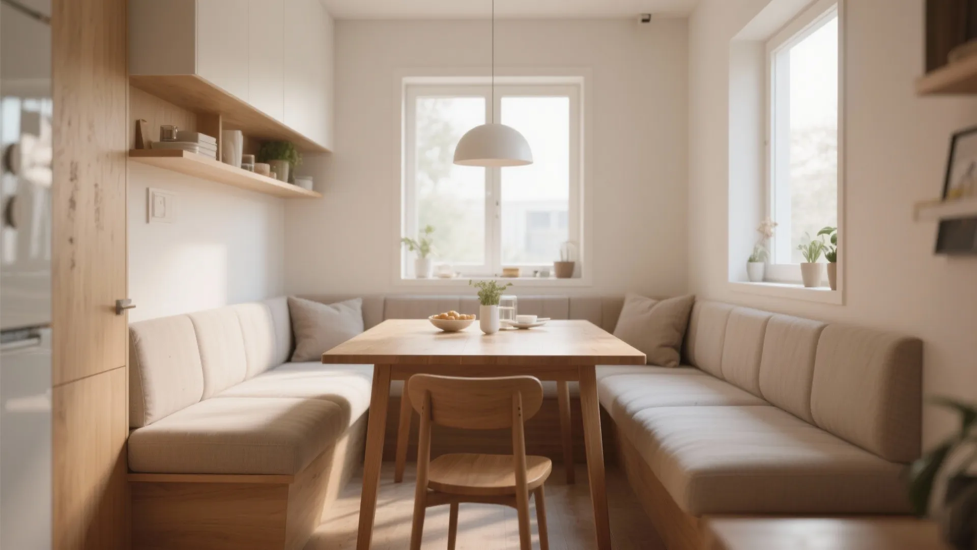 6. L-Shaped Seating Arrangement