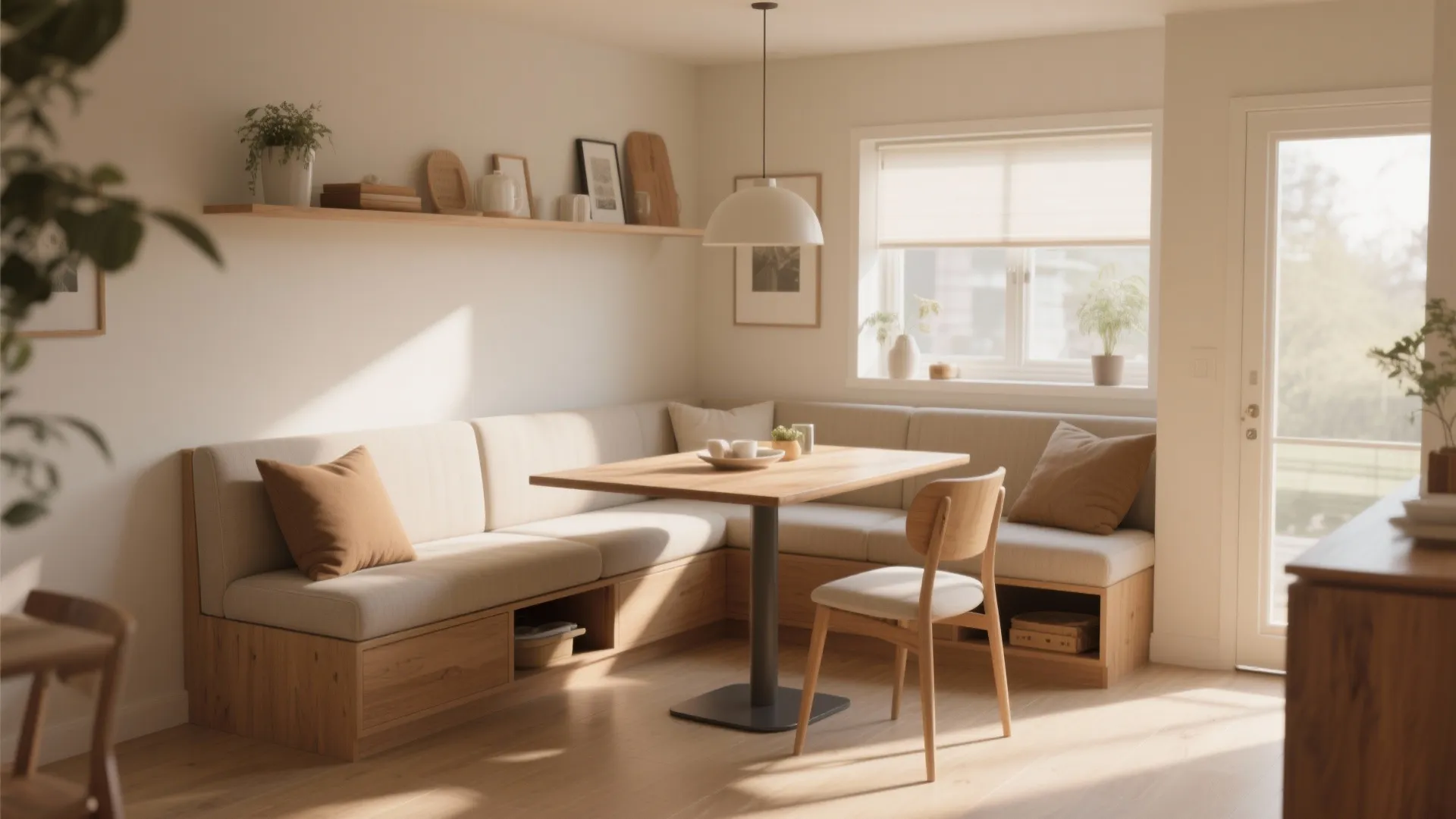 L-Shaped Dining Nook