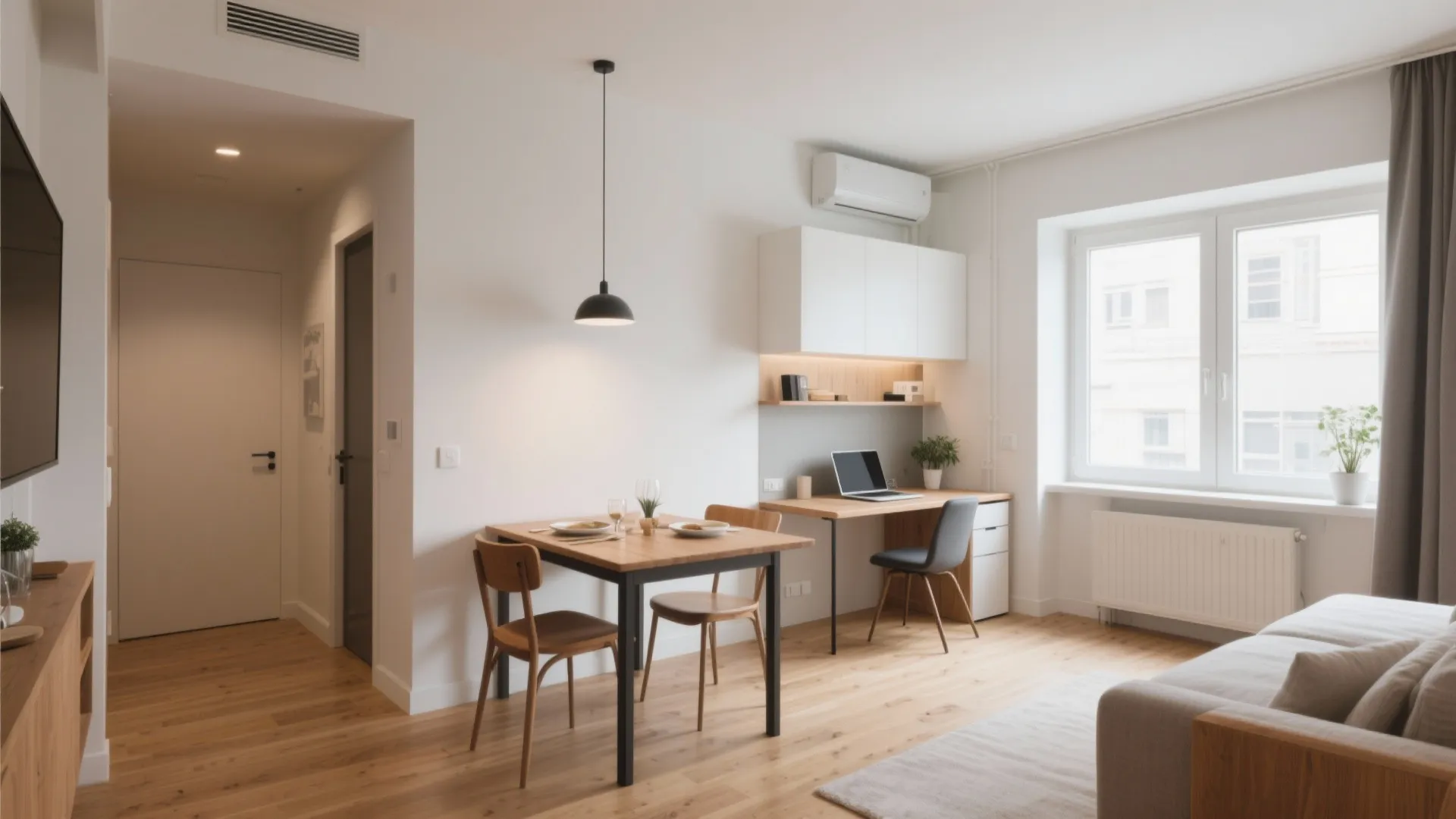 10. Try an L-shaped setup