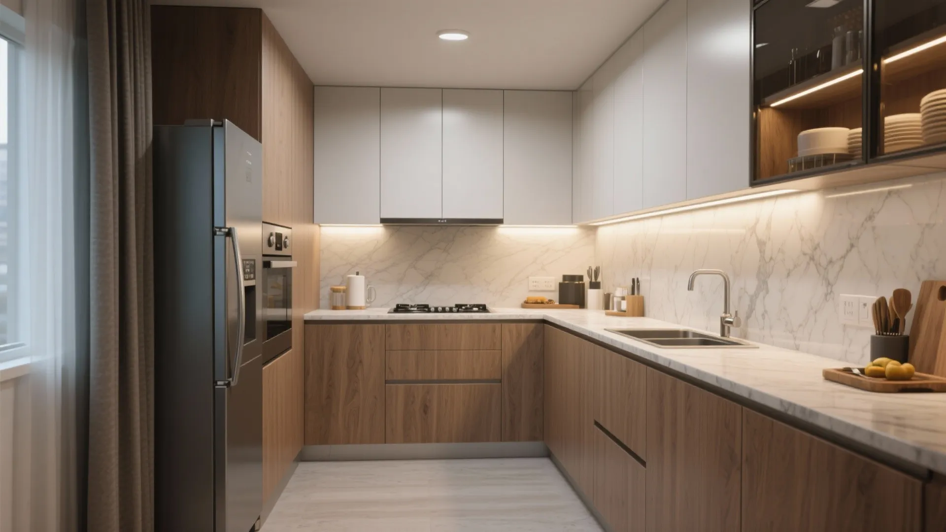 L-Shaped Efficiency in Tight Footprints