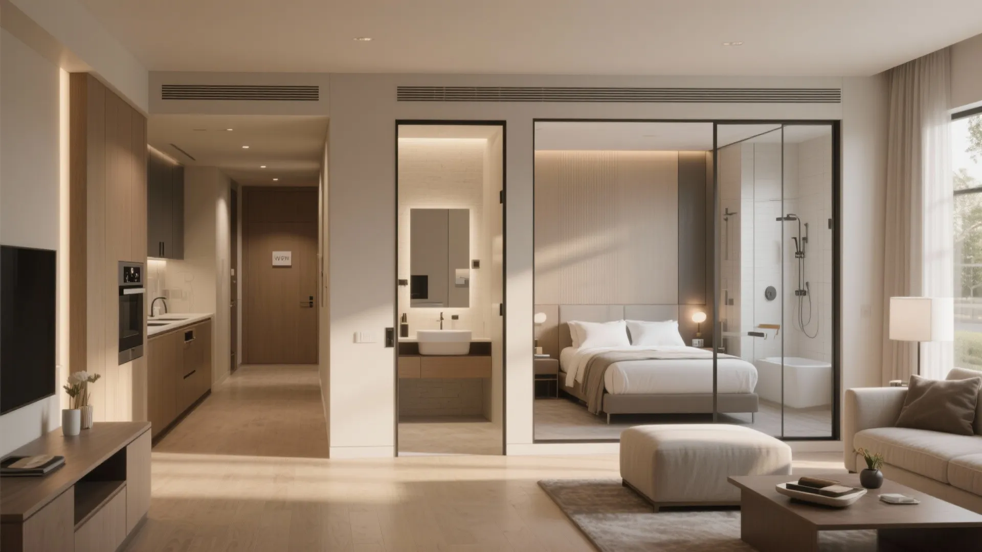 2. L-shaped plan with ensuite for the master