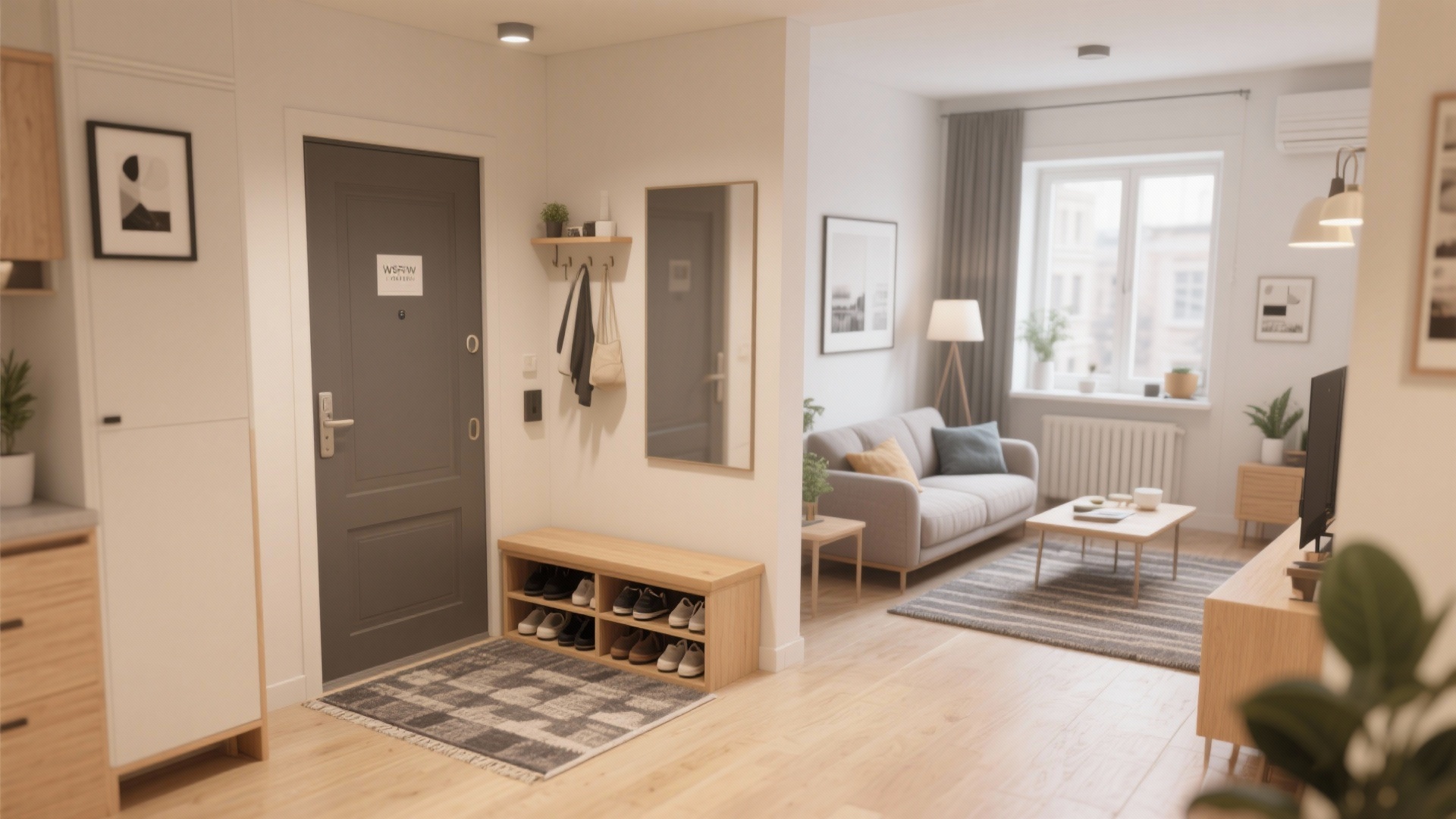 10 Living Room Entryway Ideas to Try Now - Ideal Living Room Entrance Ideas