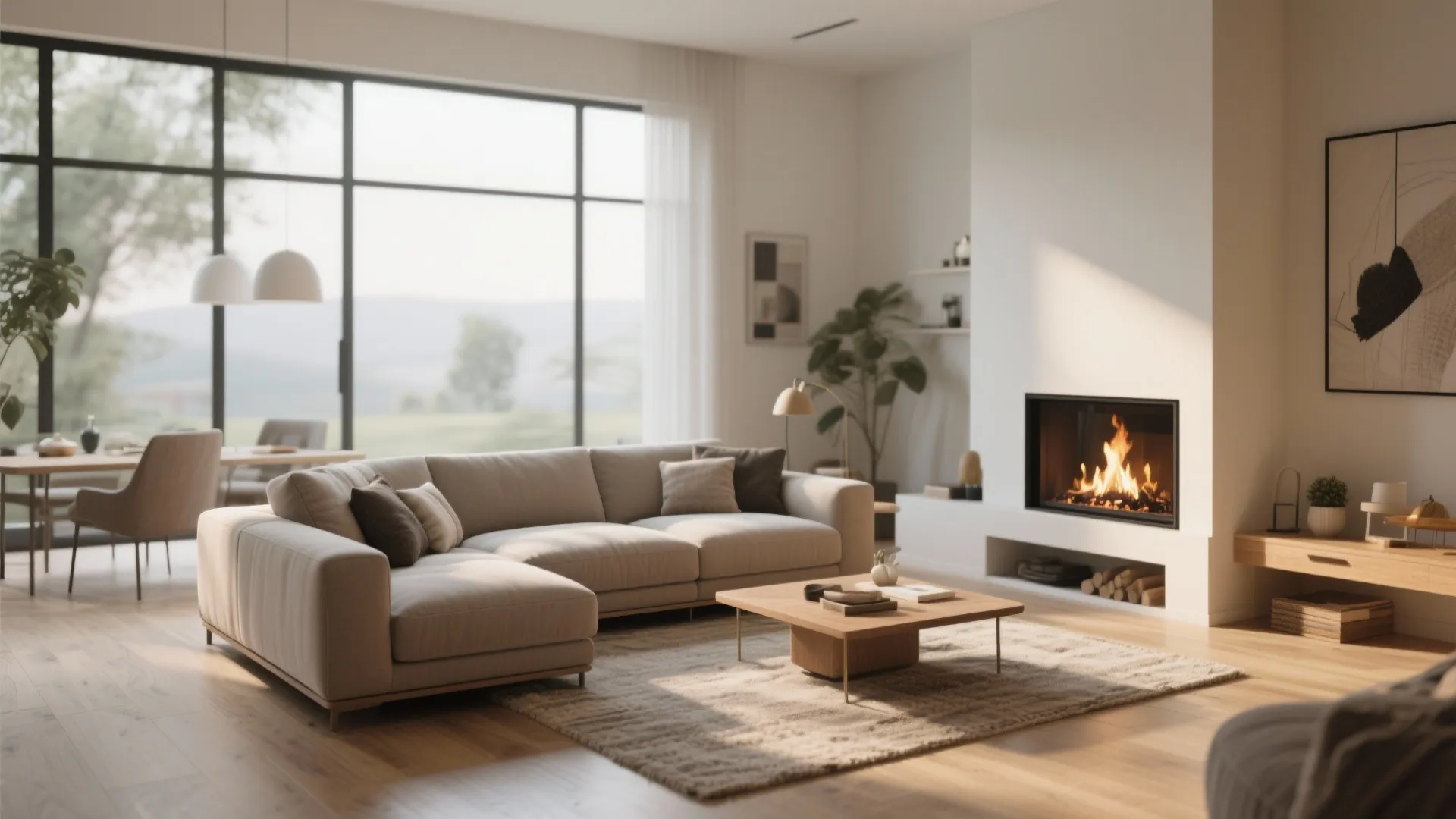 2. L-Shaped Sofa Configuration