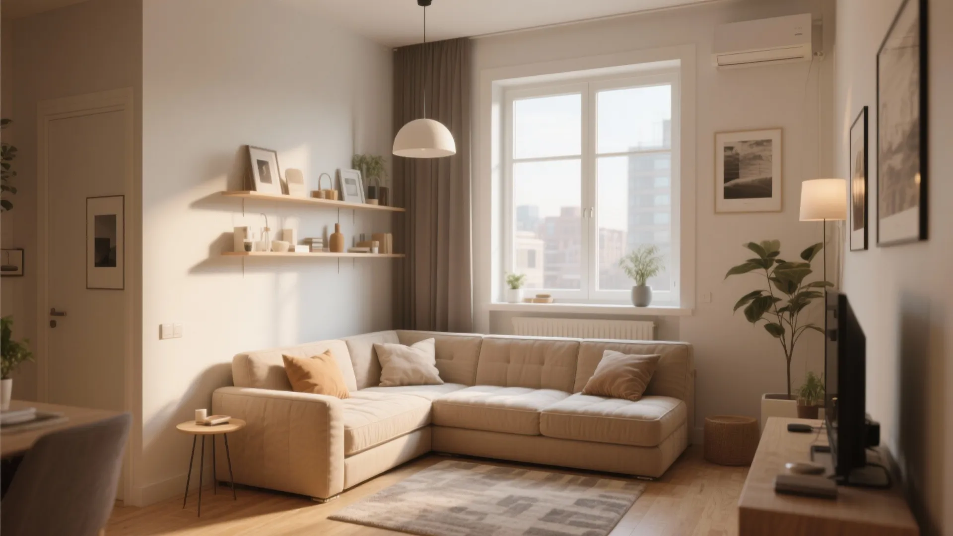 4. Convertible L-Shaped Futon