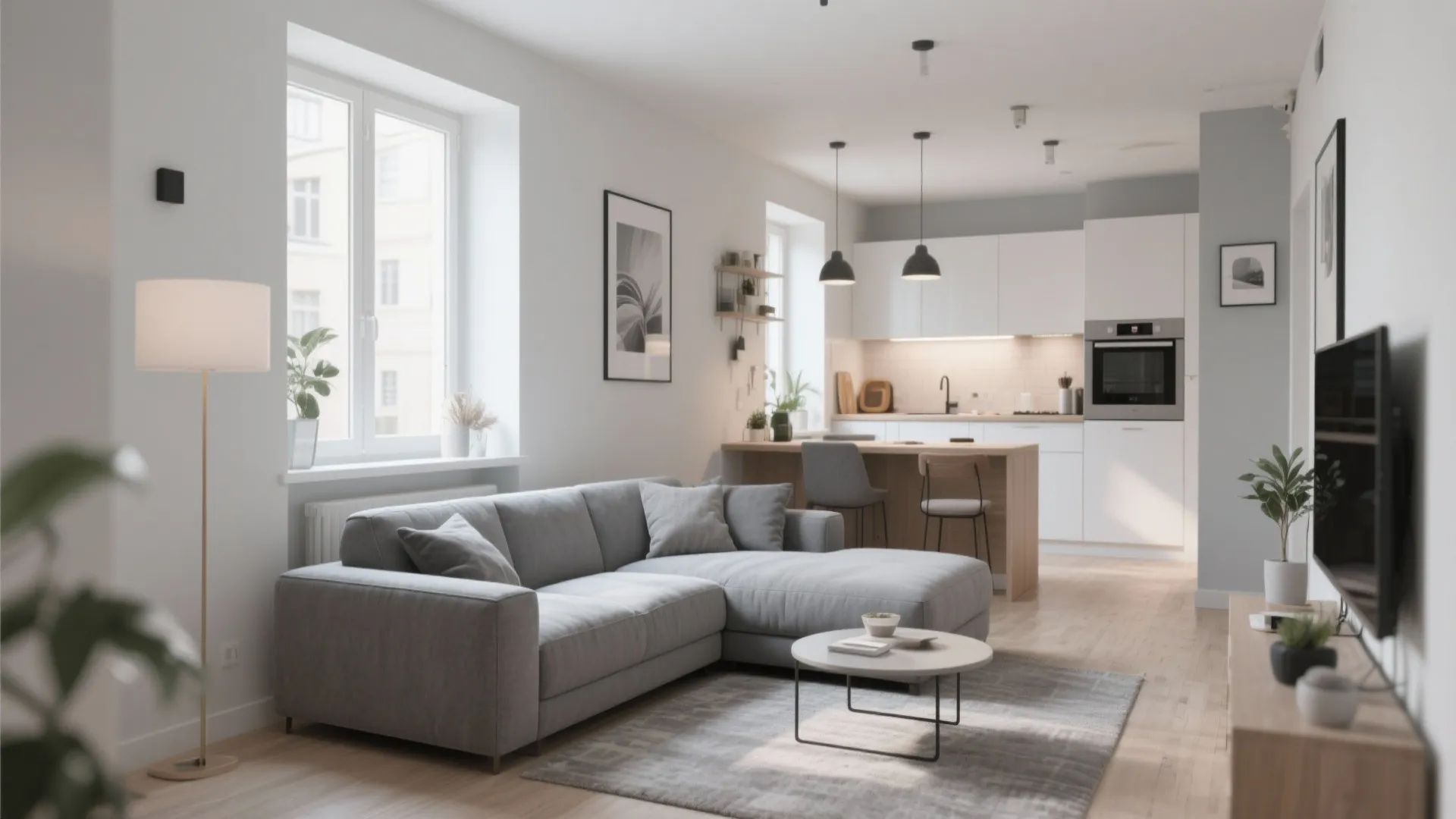 5. L-Shaped Comfort in Compact Homes