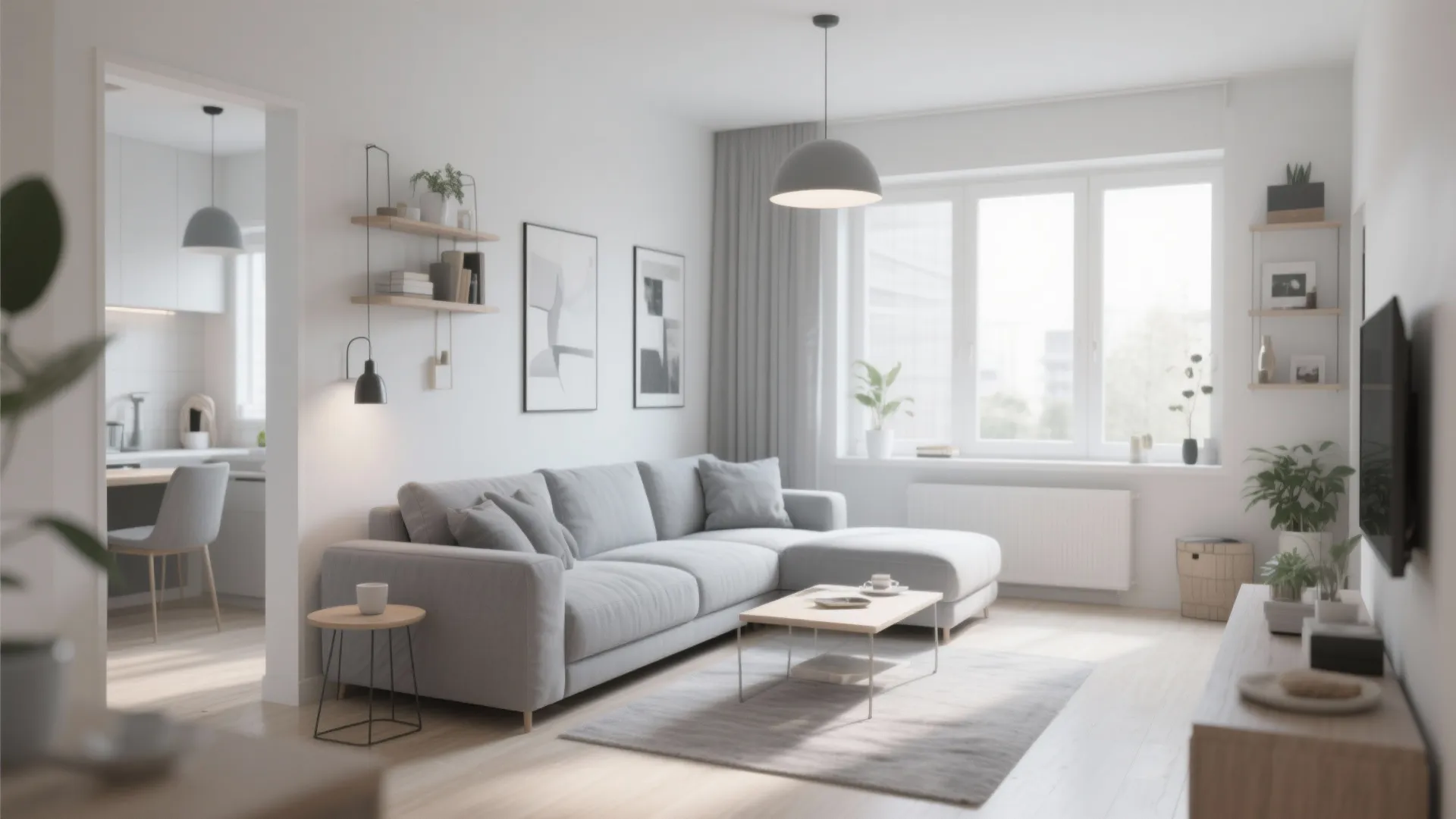 6. L-Shaped Sofa to Maximise Seating